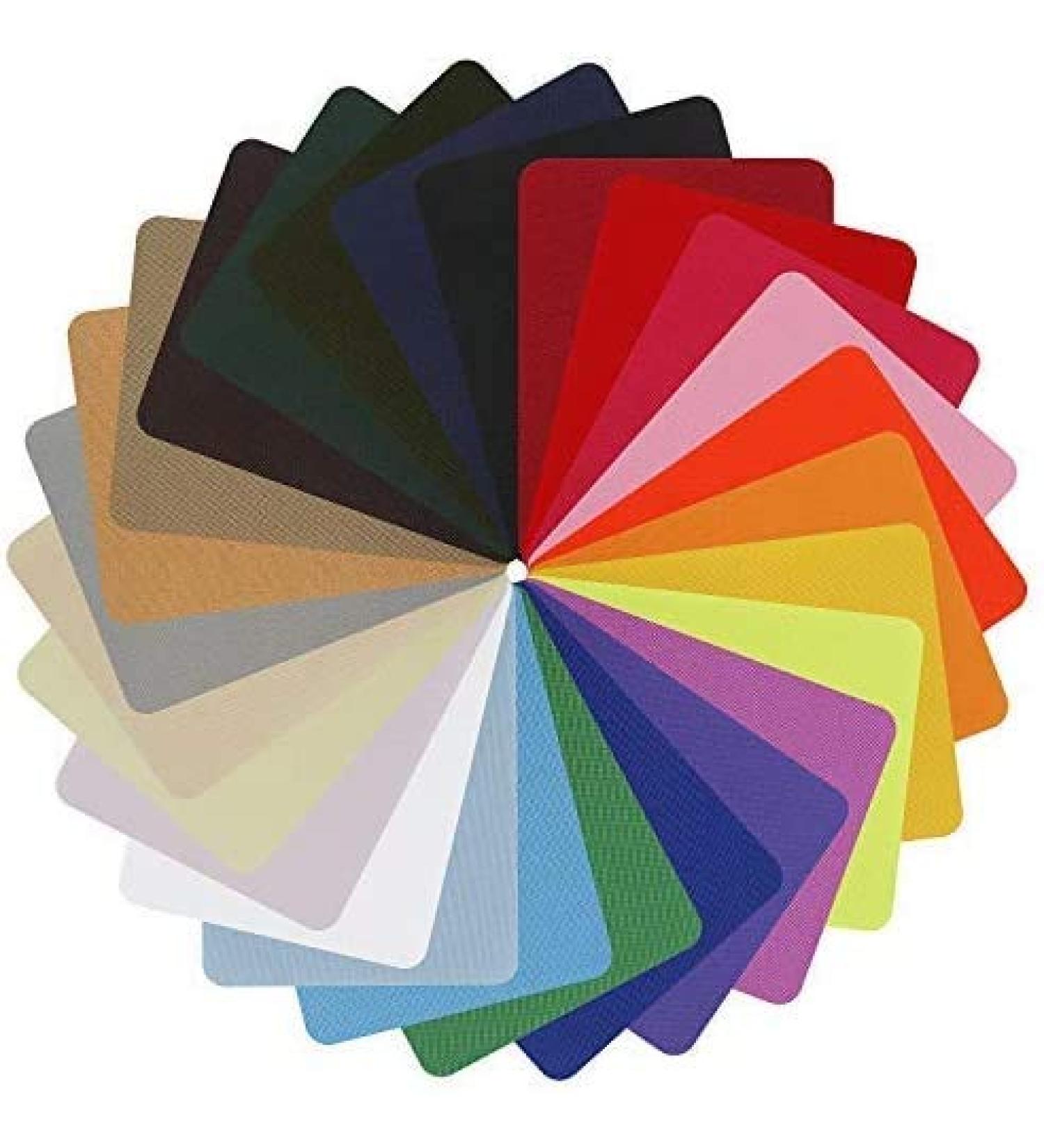 Augshy 29 Piece Colorful Iron On Patches 4.9x3.7 Inch for Clothing Repair and Jeans - Easy DIY Fix - Buy Online on GoSupps.com