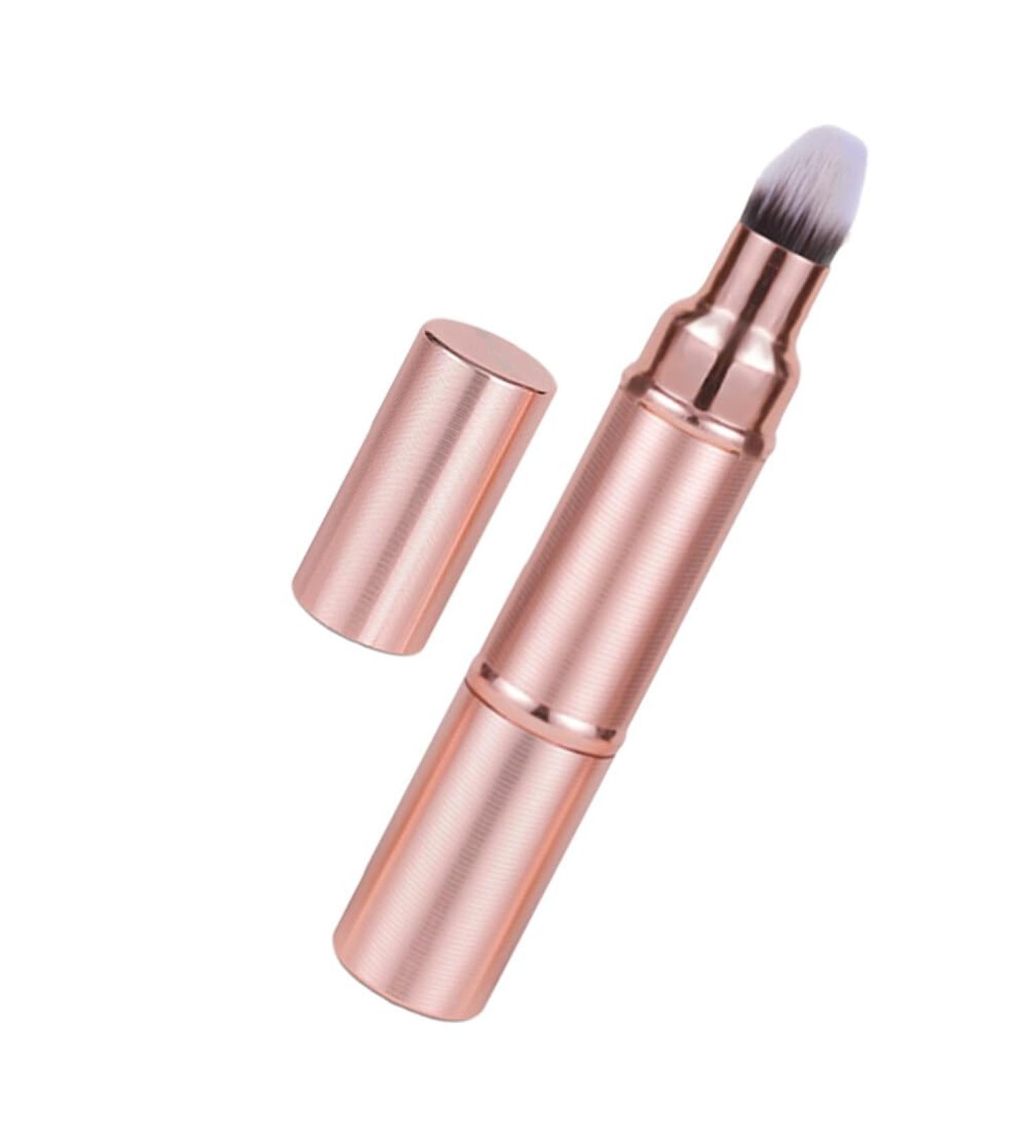 PATKAW Dual-end Makeup Brush Retractable Loose Powder Brush Concealer Brush Foundation Applicator - Buy Online on GoSupps.com
