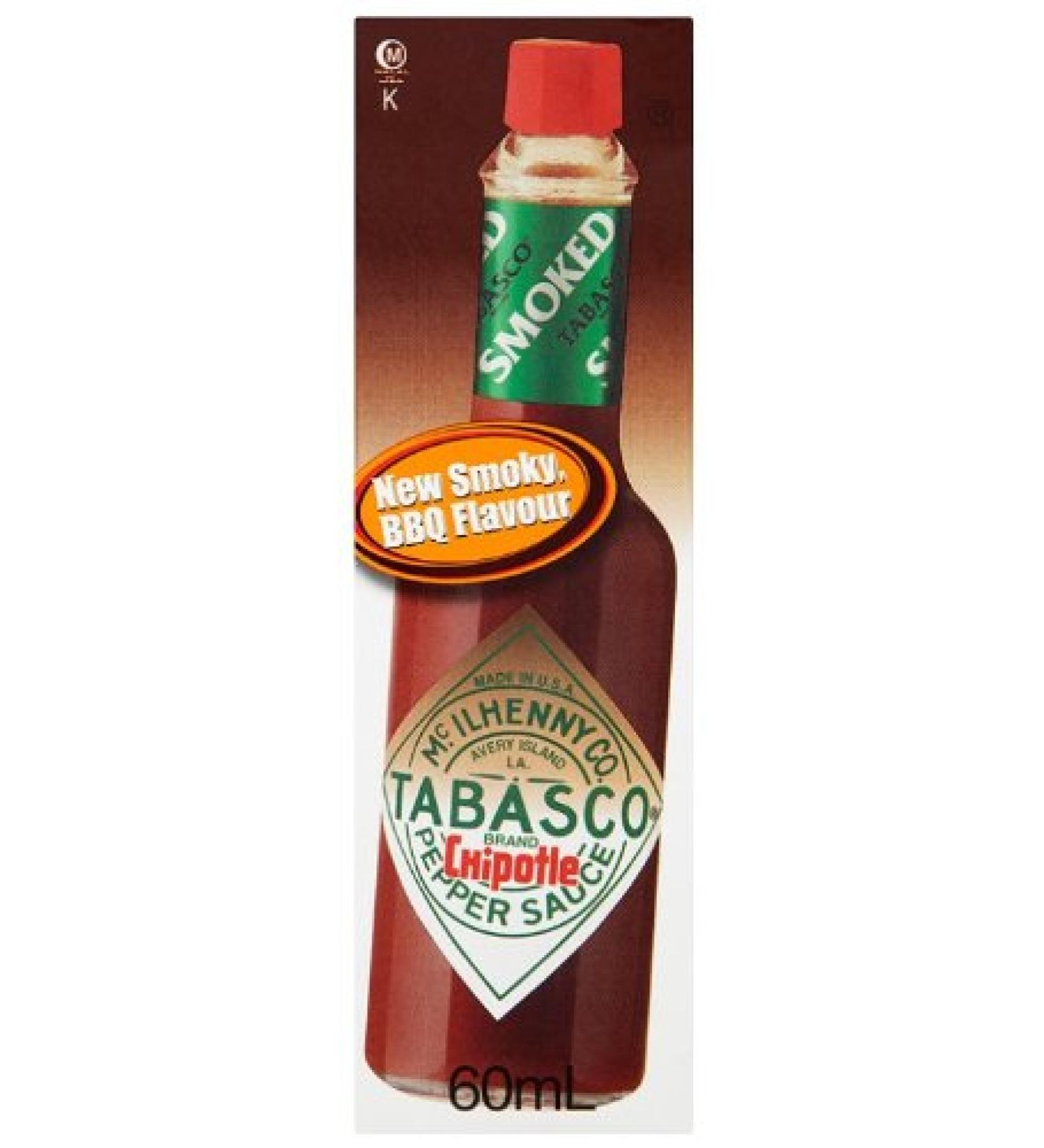 Tabasco Chipotle Pepper Sauce 60ml (Pack of 3)