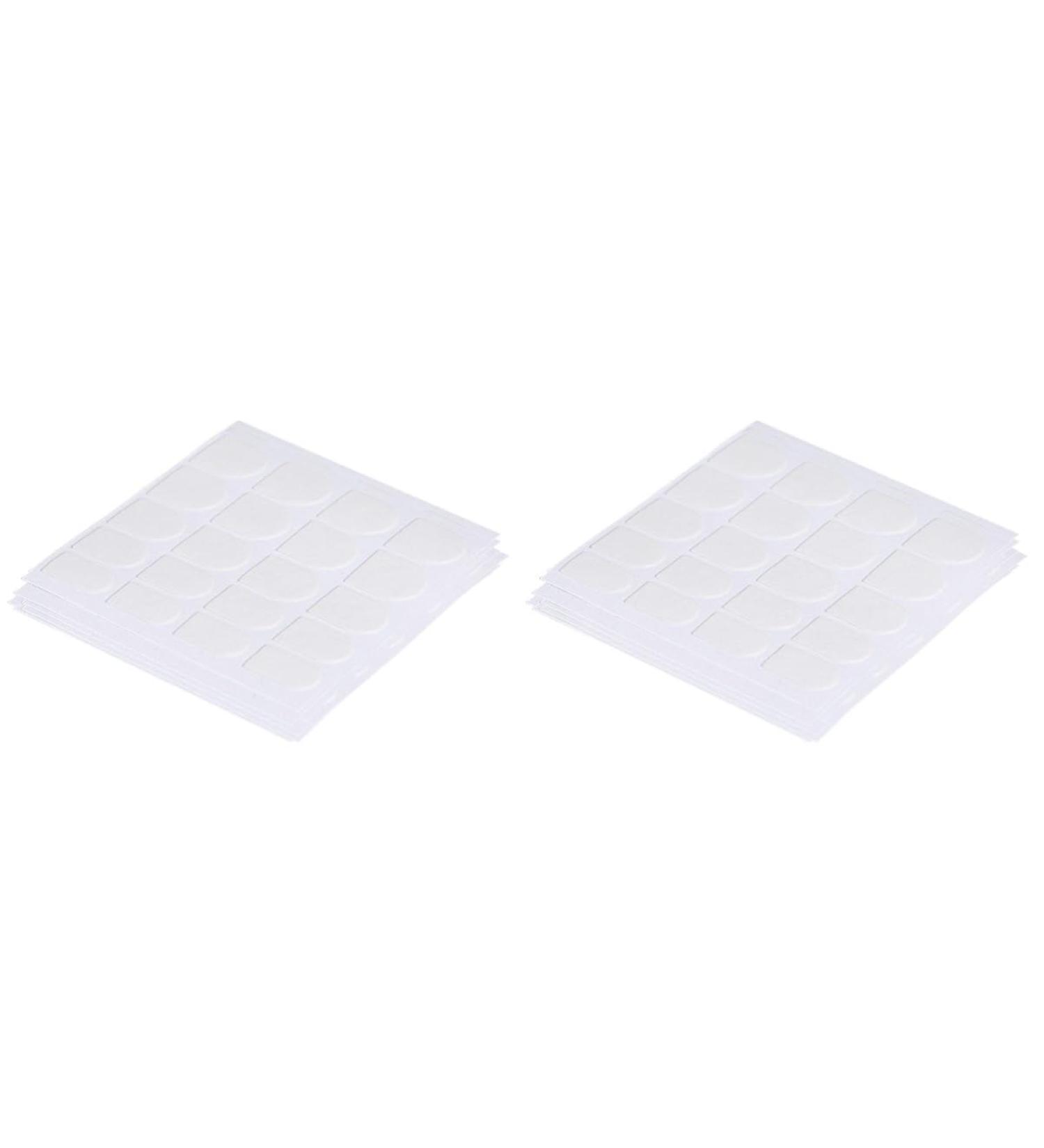 FOMIYES 100 Sheets Artificial Nail Glue Stickers Self-adhesive Nail Stickers Water Proof Stickers Nail Gel Nail Tabs False Nail Sticker Art Glue False Nail Glue Double Sided Nail Flakes Whitex2pcs 6.2X6.2cmx2pcs - Buy Online on GoSupps.com