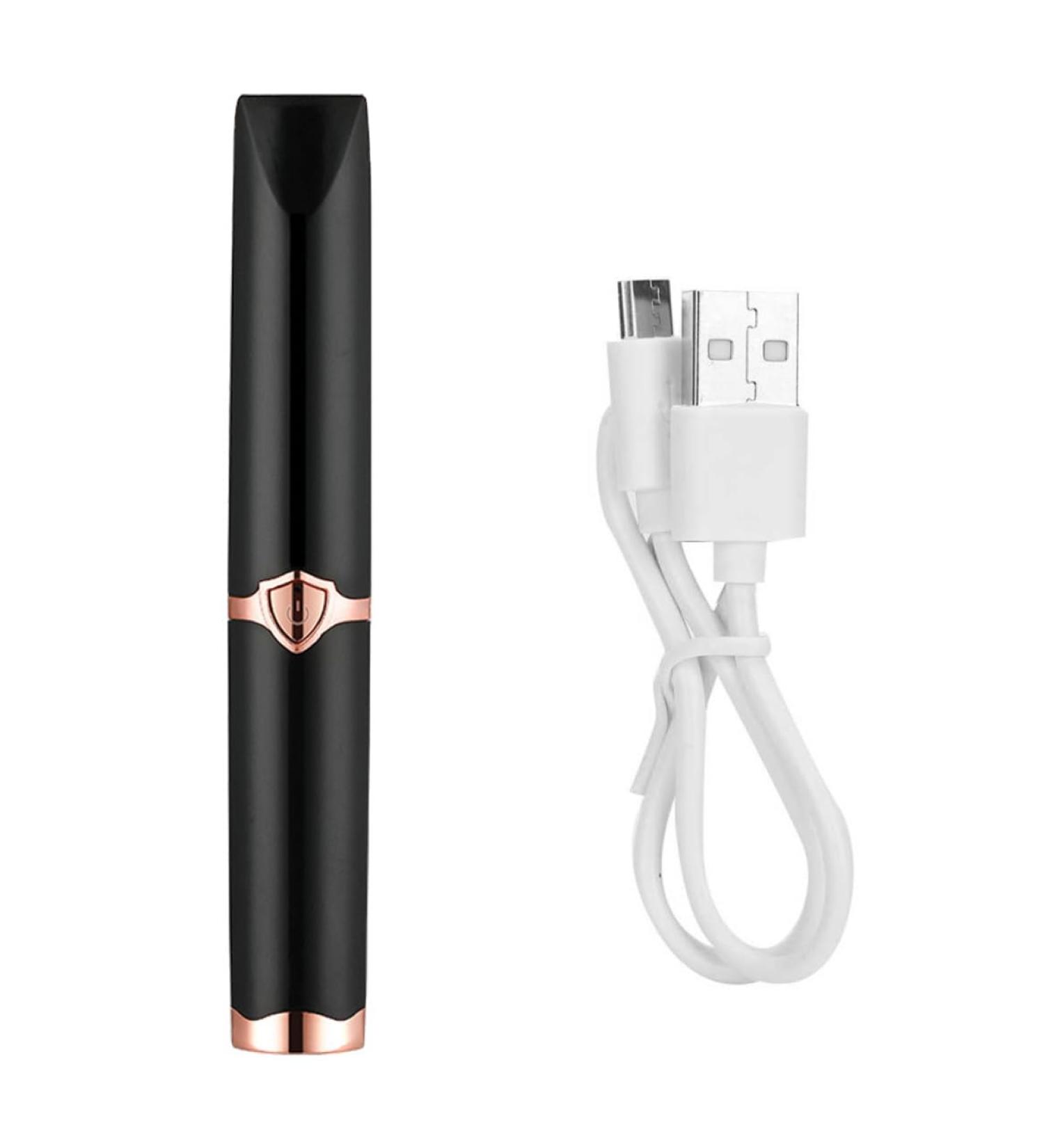 Heated Eyelash Curler Electric Rechargeable Long Lasting Lash Curler for Makeup Black Eyelash Curler for Women - Buy Online on GoSupps.com