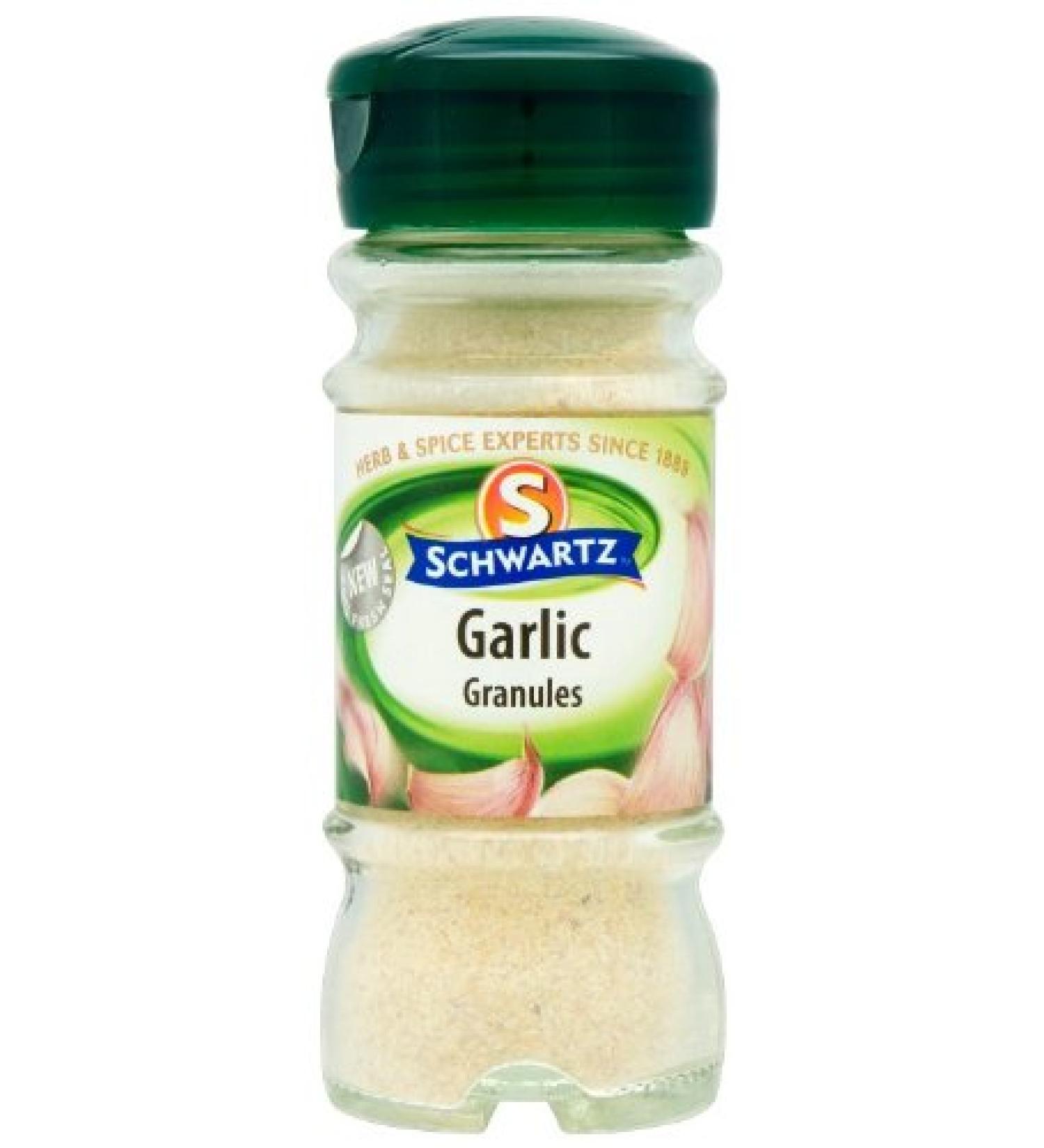 Schwartz Garlic Granules 47g Pack of 6