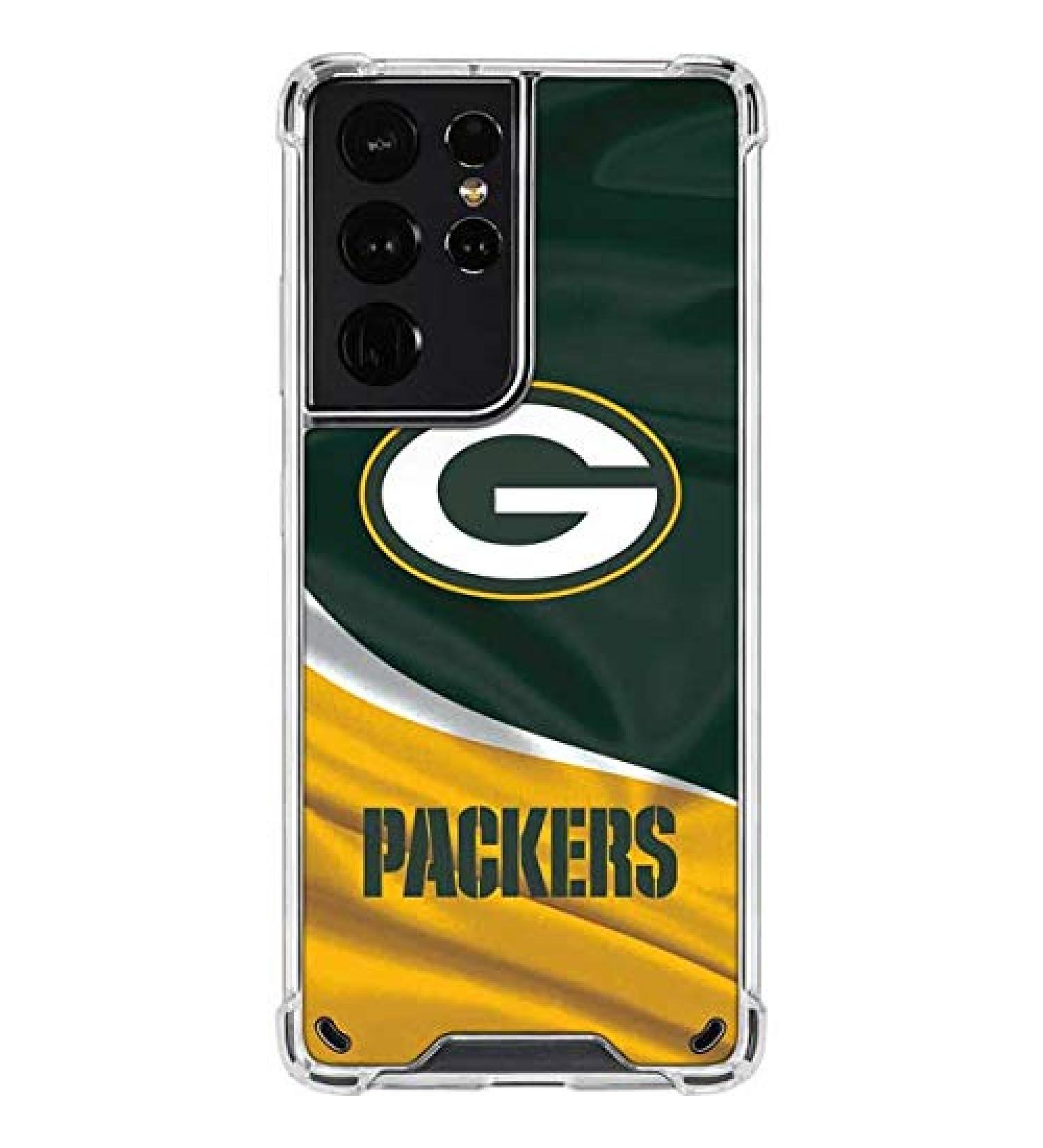 NFL Green Bay Packers Samsung Galaxy S21 Ultra 5G Clear Phone Case by Skinit - Buy Online on GoSupps.com