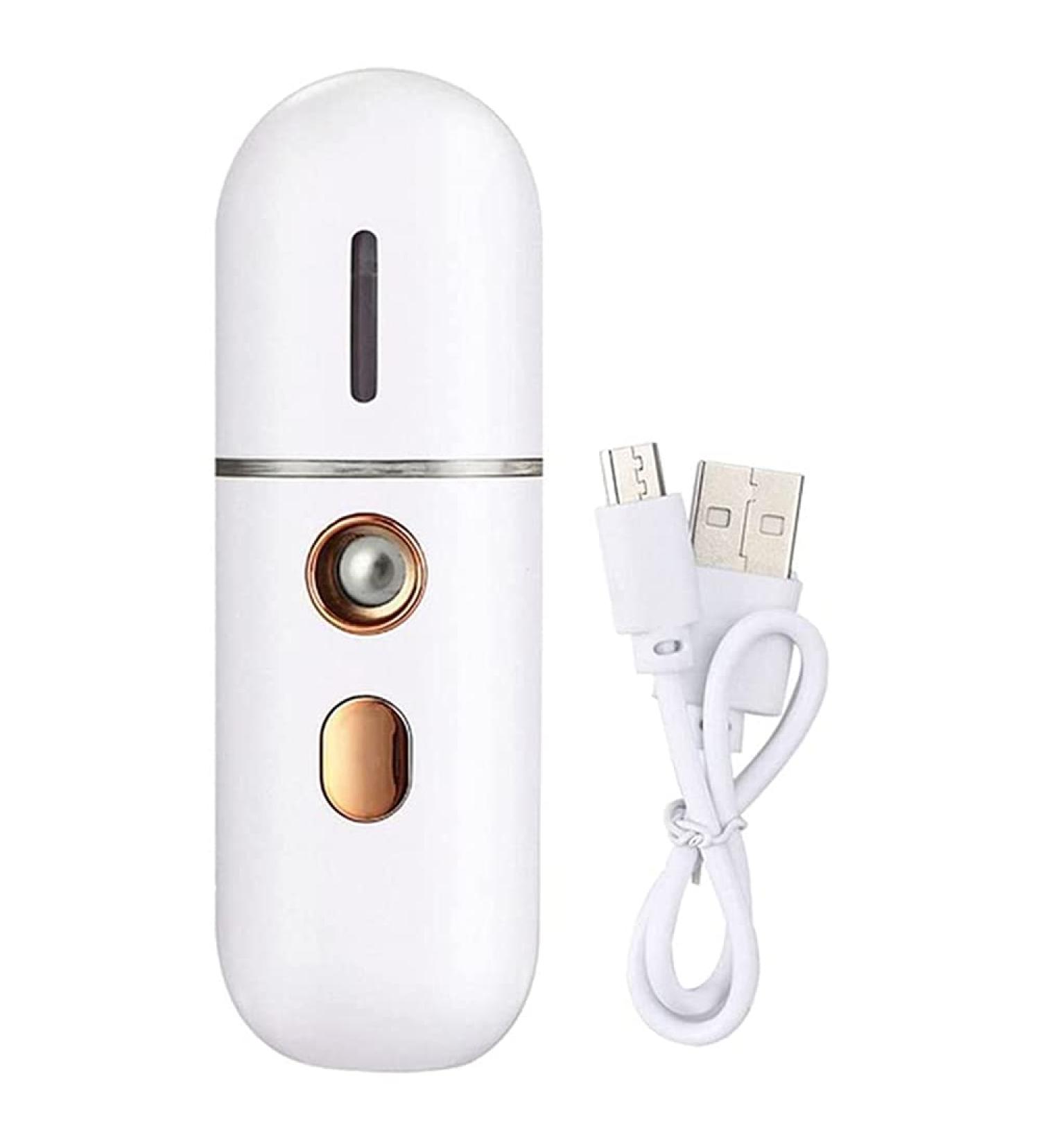 qazaa Portable Steamer Mini USB Humidifier Nano Sprayer Handy Face Steamer Mist Machine - Buy Online on GoSupps.com