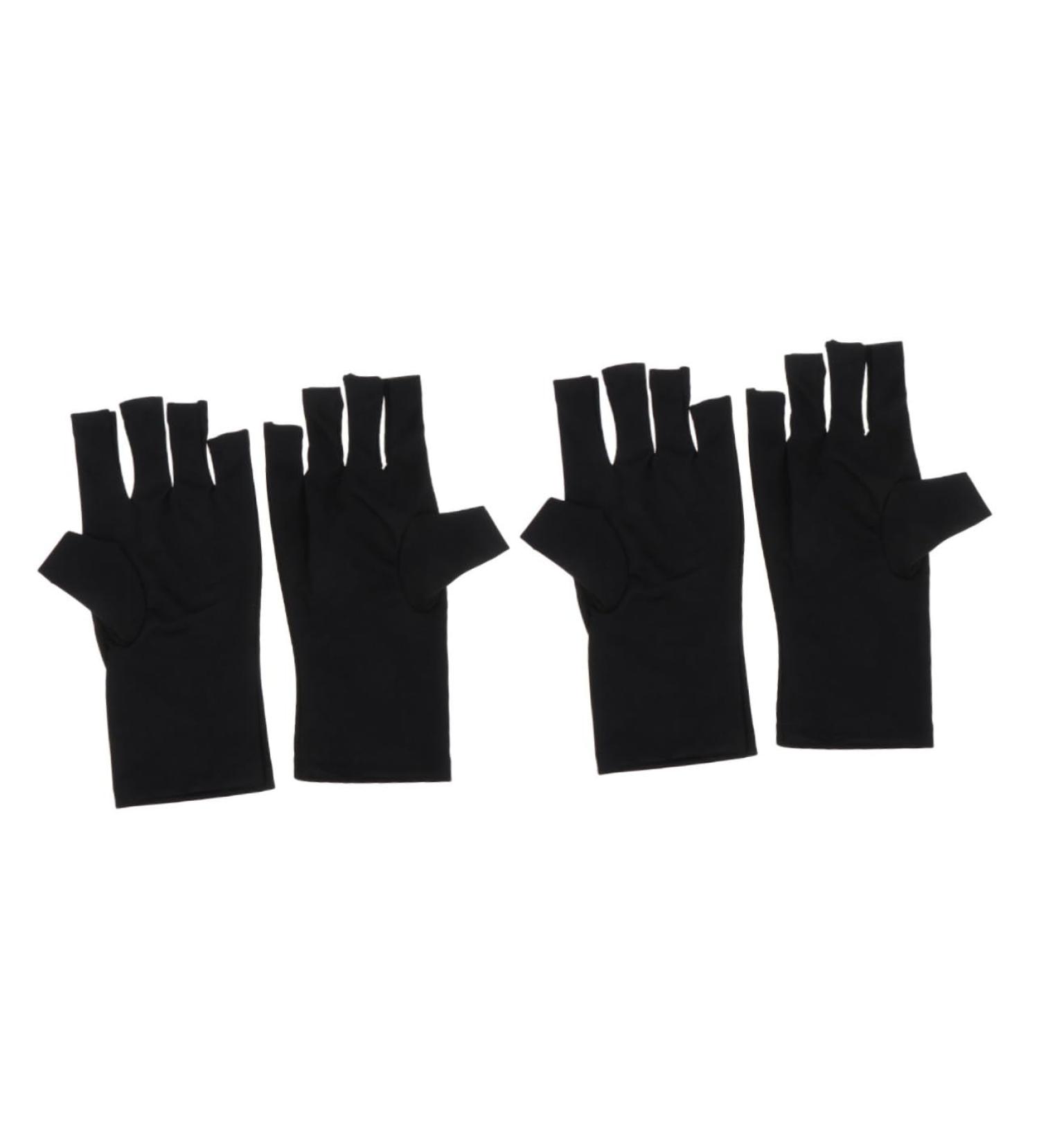 FOMIYES 2 Pairs Nail Gloves Fingerless Driving Gloves Manicure Gloves Gloves for Gel Nails Sun Gloves Womens Gloves Gloves Dryer Polyester Women's - Buy Online on GoSupps.com