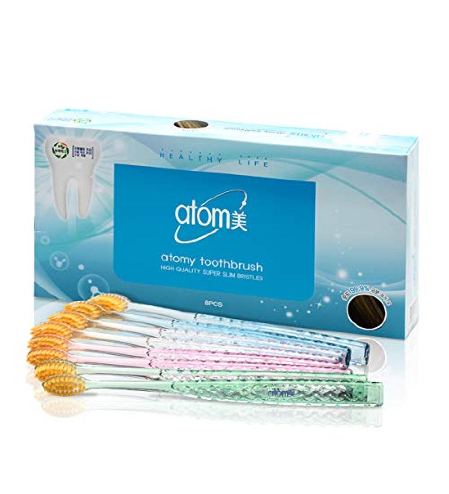 Set of 8 Toothbrushes for Effective Dental Care - Buy Online on GoSupps.com