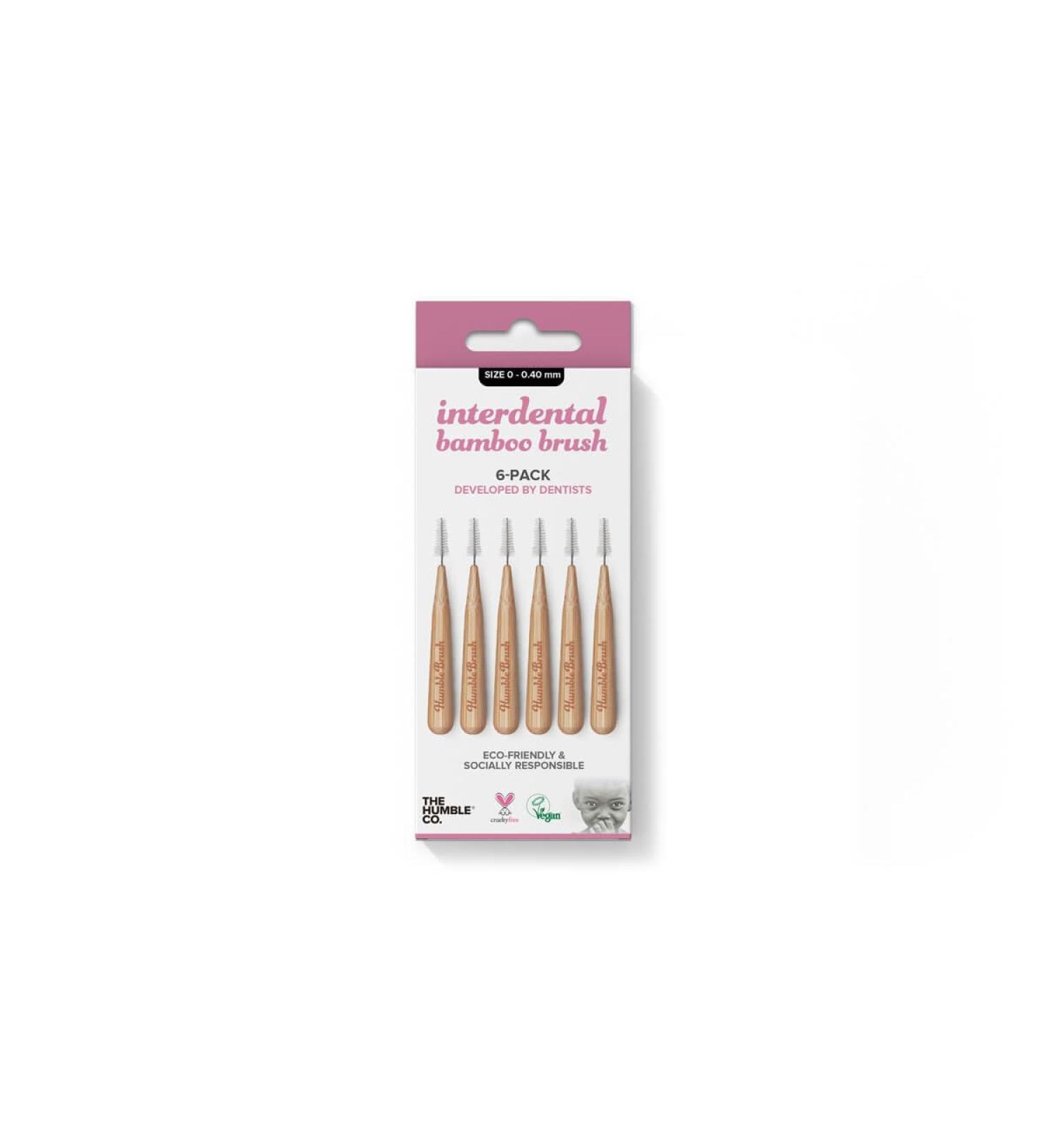 The Humble Co Interdental Brush Bamboo Size 0 Purpurathe Hu 1 piece 300 g