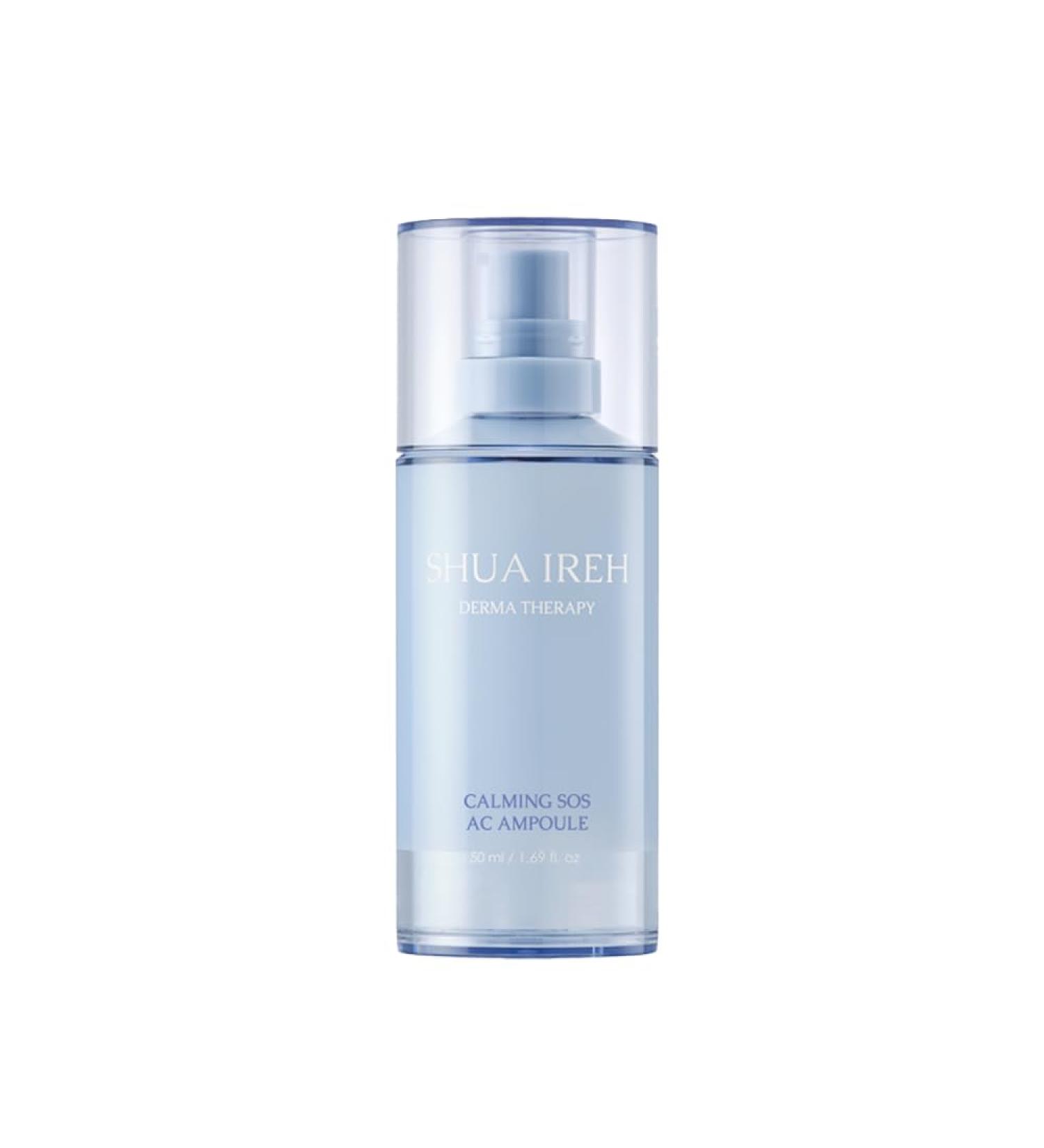 SHUA IREH Calming SOS Ampoule 1.69 fl. oz. | Lightweight Daily Serum with Botanical Complex - Buy Online on GoSupps.com
