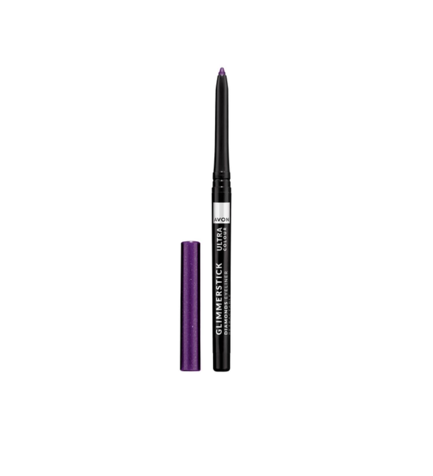  Avon Avon Glimmerstick Diamonds Shimmery Waterproof Eyeliner - Amethyst with Vitamin E 0.2 g - Buy Online on GoSupps.com