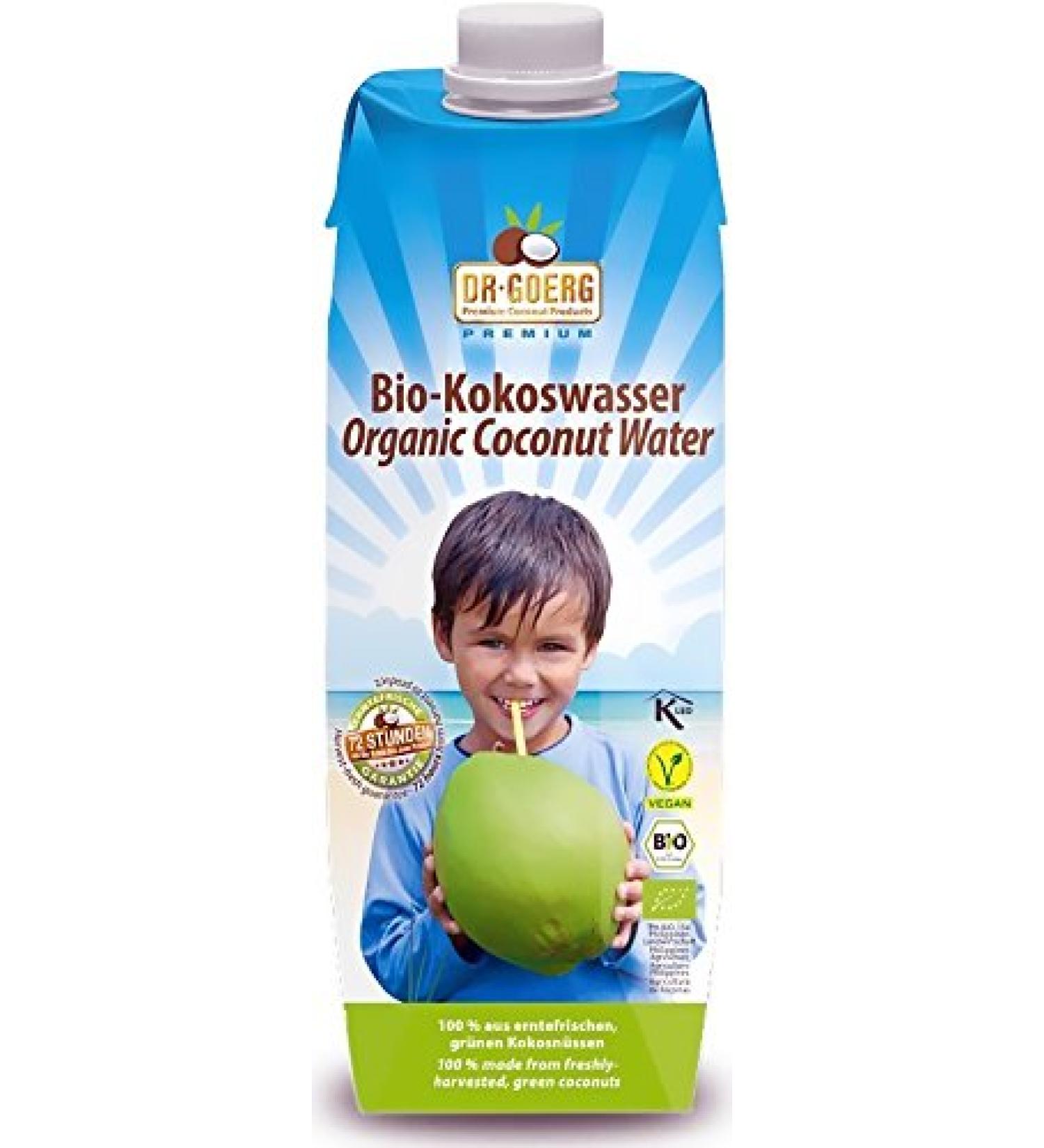 Dr.Goerg organic coconut water 12x330ml