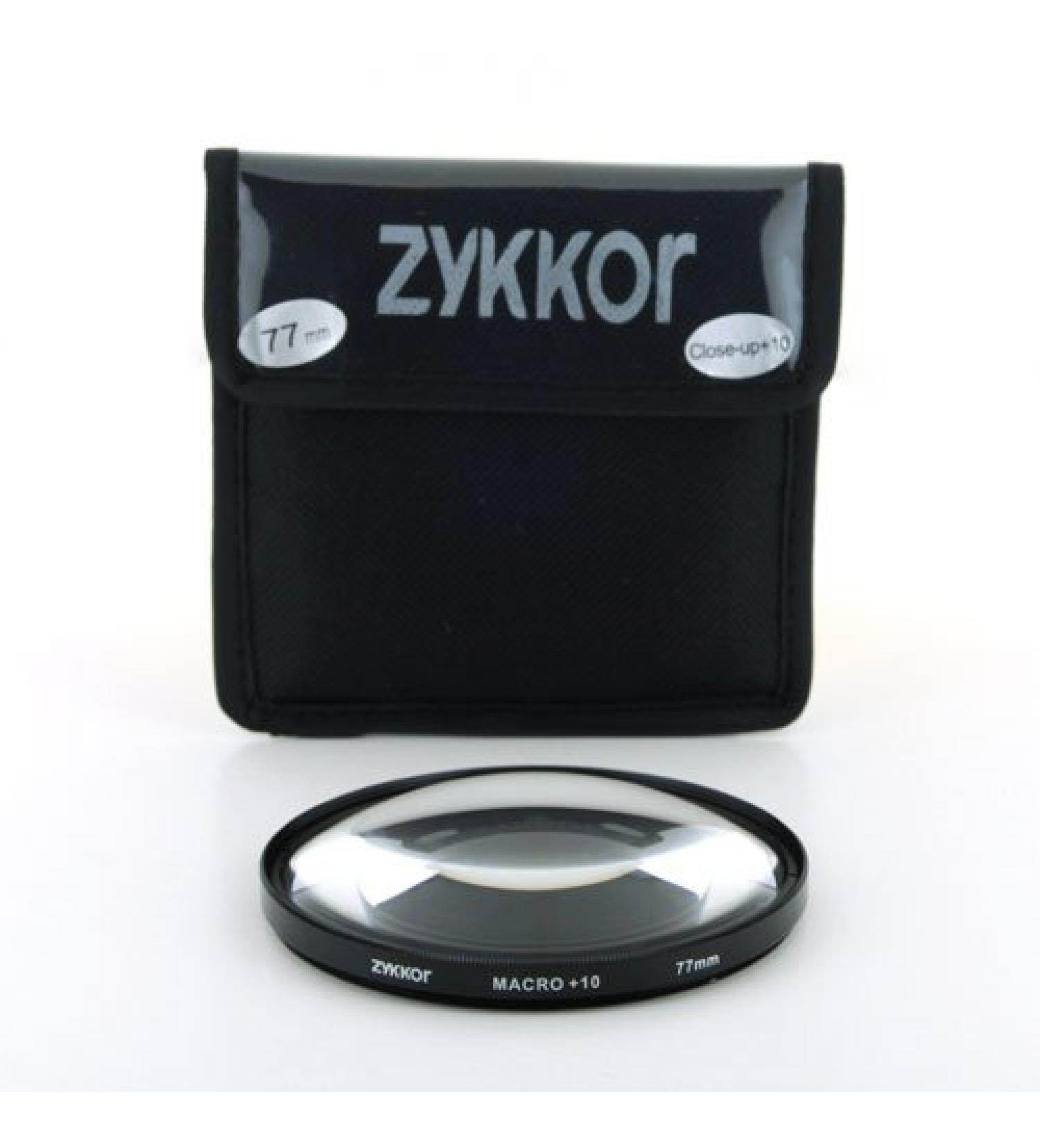 Zykkor 77 mm +10 Close Up Macro Lens in Pouch