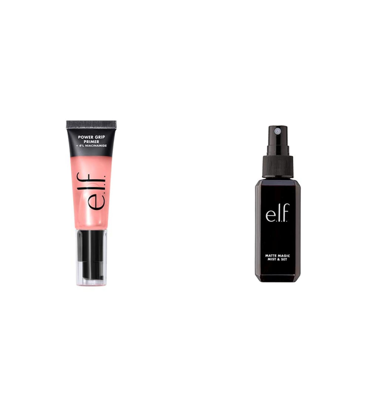 e.l.f. Power Grip Primer + 4% Niacinamide + Matte Magic Mist & Set Primer + Mist & Set 2.02 Fl Oz - Buy Online on GoSupps.com