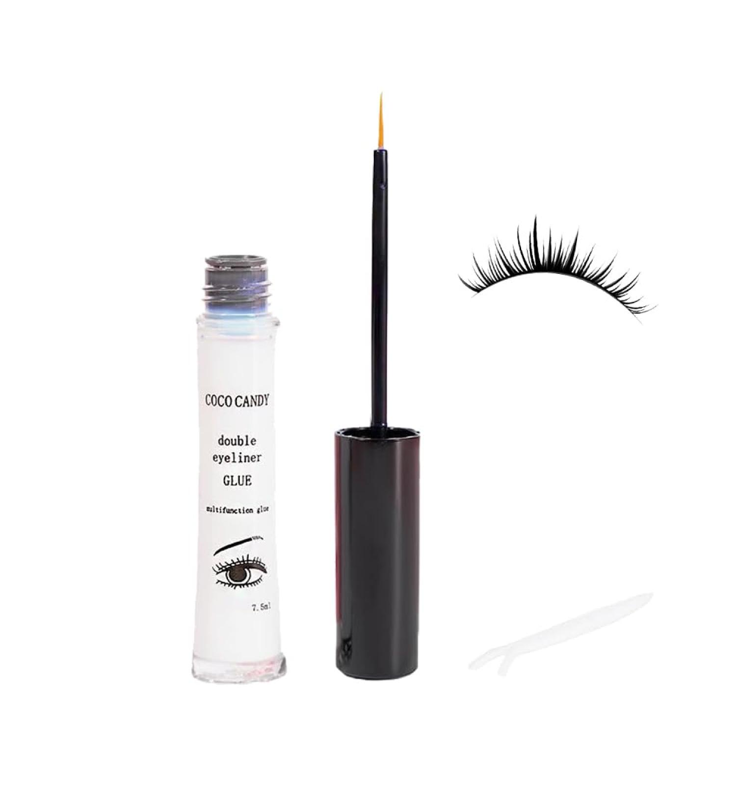 Strong Long Lasting Eyelash Glue | Best Bond & Seal for DIY Lash Extensions - Transparent Formula - Buy Online on GoSupps.com