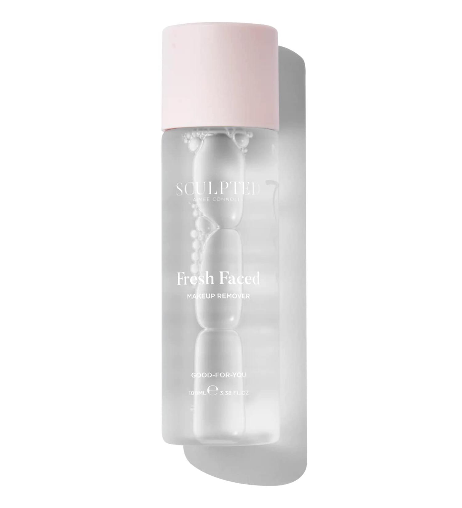 Fresh Faced Makeup Remover from Sculpted by Aimee - 100ml Water Based Multi-Purpose Cleanser to Remove Makeup Excess Oils and Pollution - Buy Online on GoSupps.com