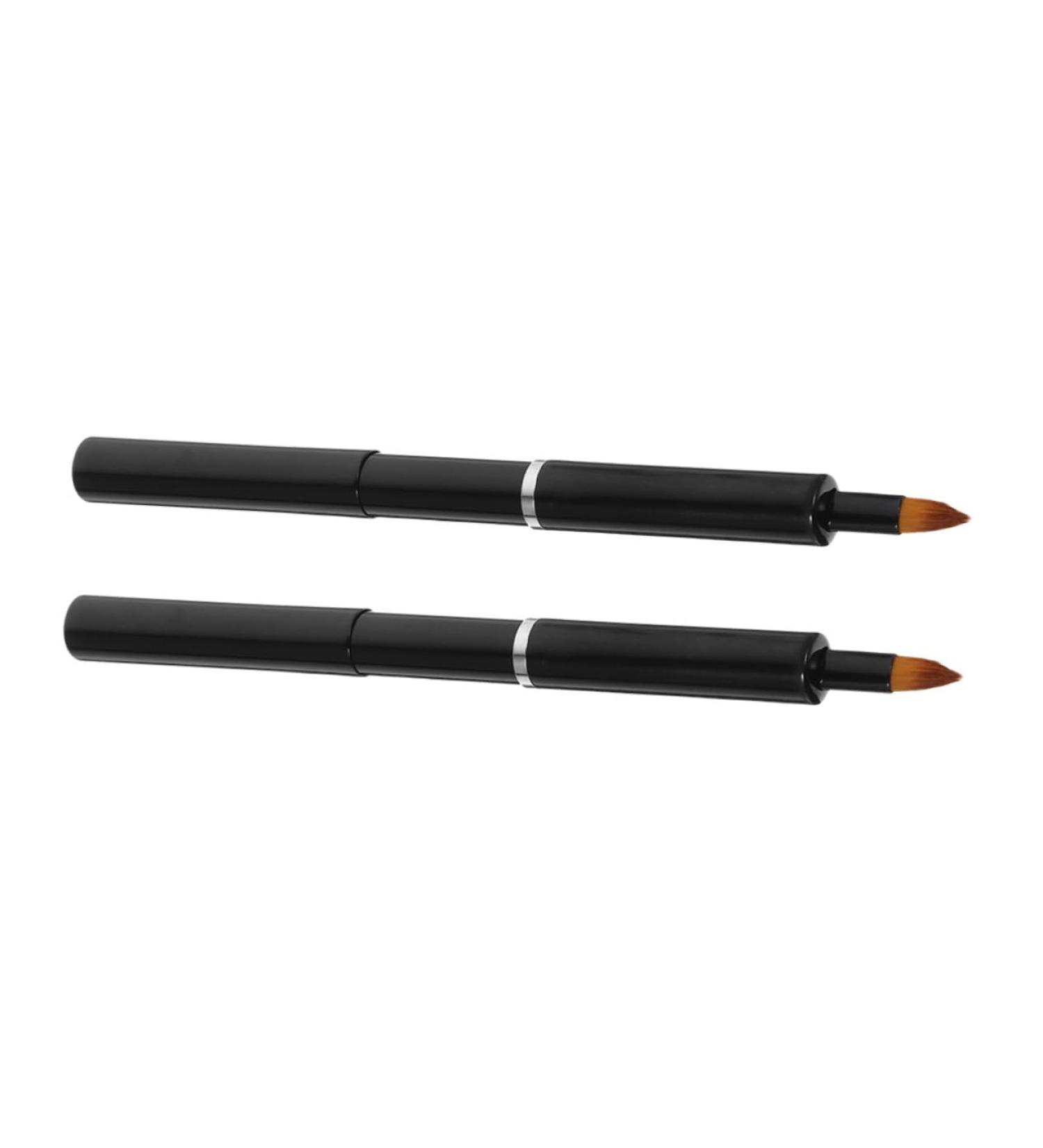 FRCOLOR Portable Lip Brush Set - 2pcs Retractable Lip Applicators for Makeup | Perfect Lipstick & Concealer Tools for Women - Buy Online on GoSupps.com