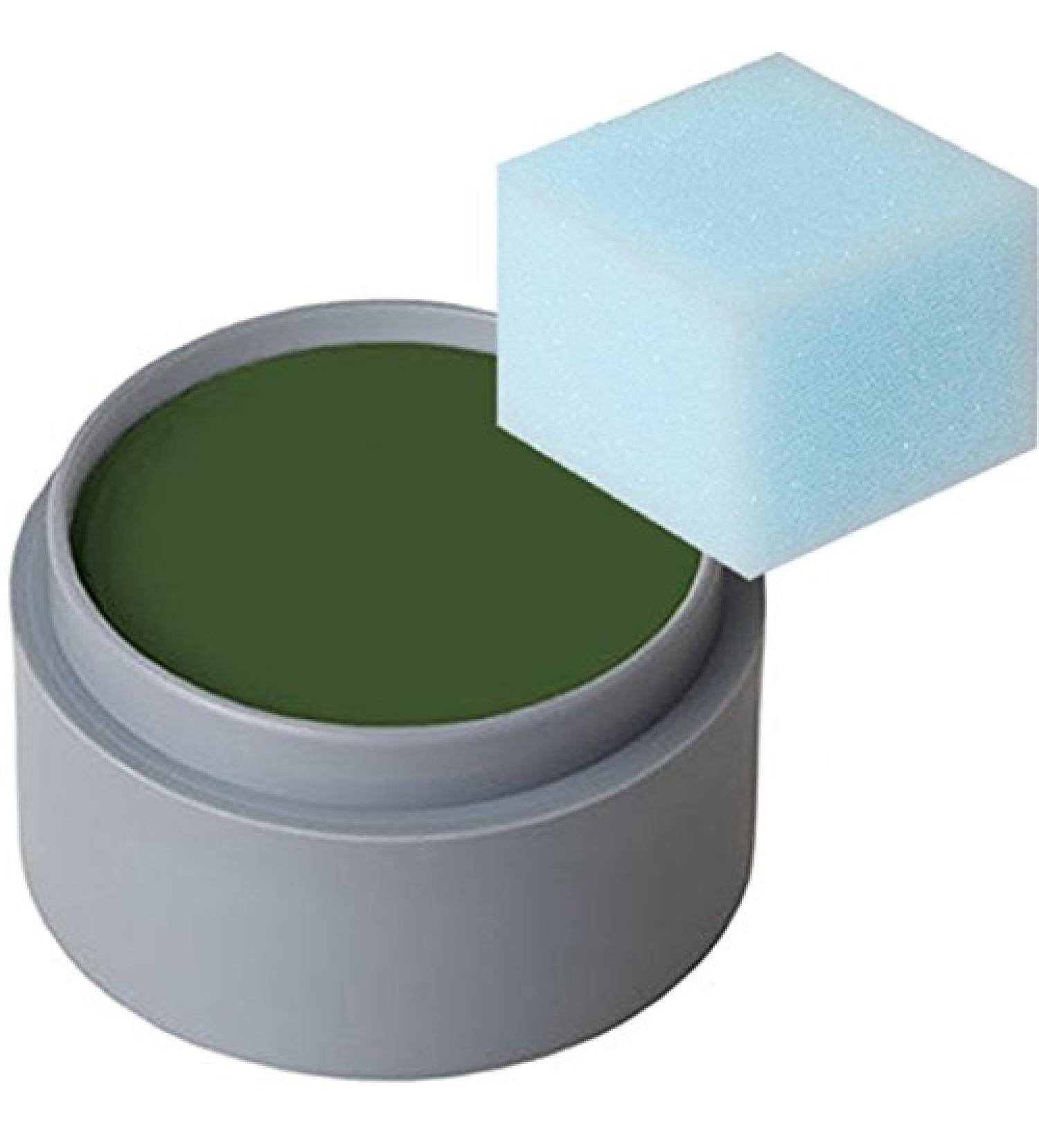 Grimas Water Make Up Theater Make-Up Children's Make-Up 15ml Set Colour 404-moss green 404 Moss Green