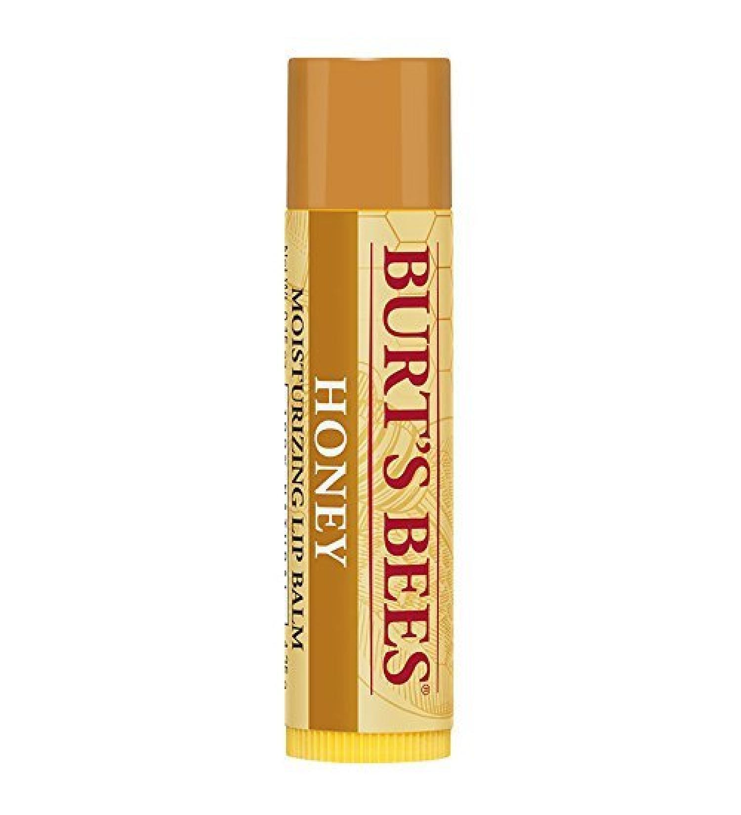 Burt's Bees Honey Moisturizing Lip Balm 0.15 oz - Pack of 4 - Buy Online on GoSupps.com