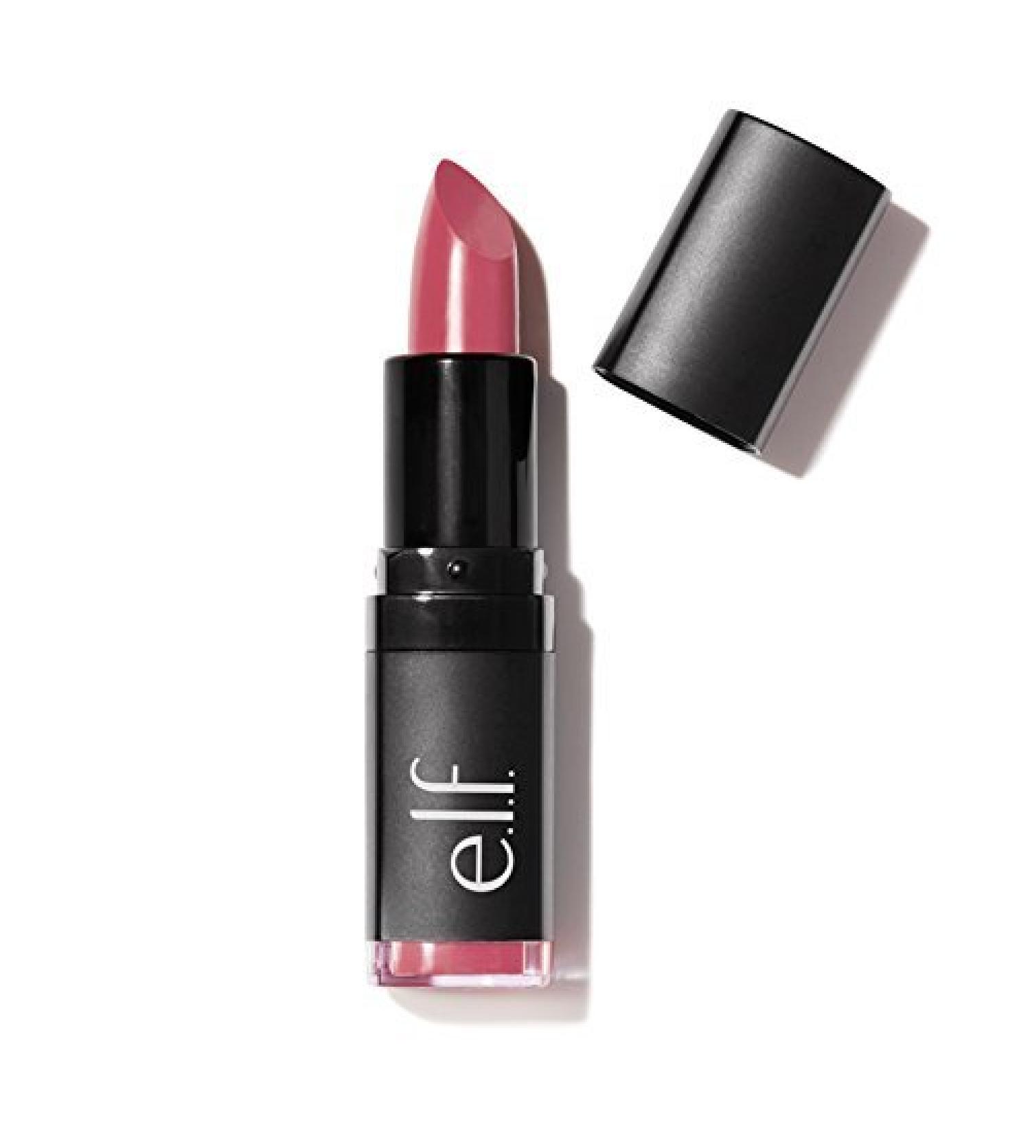 E.L.F. Moisturizing Lipstick in Pink Minx - 0.11 oz (3.2 g) | Hydrating Color for Smooth Lips - Buy Online on GoSupps.com