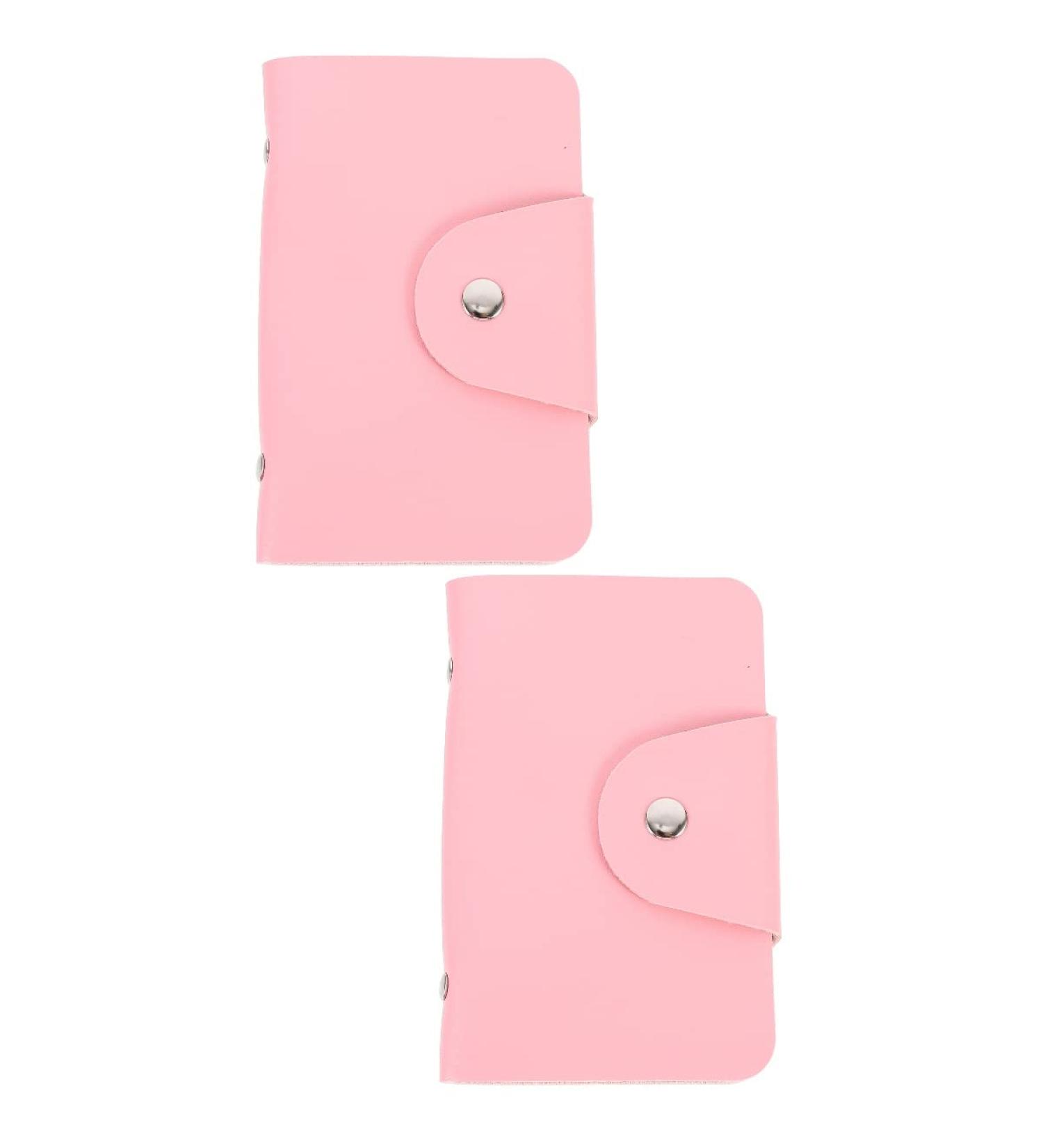 Lurrose Nail Art Storage Bag - 2 STK Nail Plate & Stamp Organizer for Nail Kits | PU & Steel Plate Accessories - Buy Online on GoSupps.com