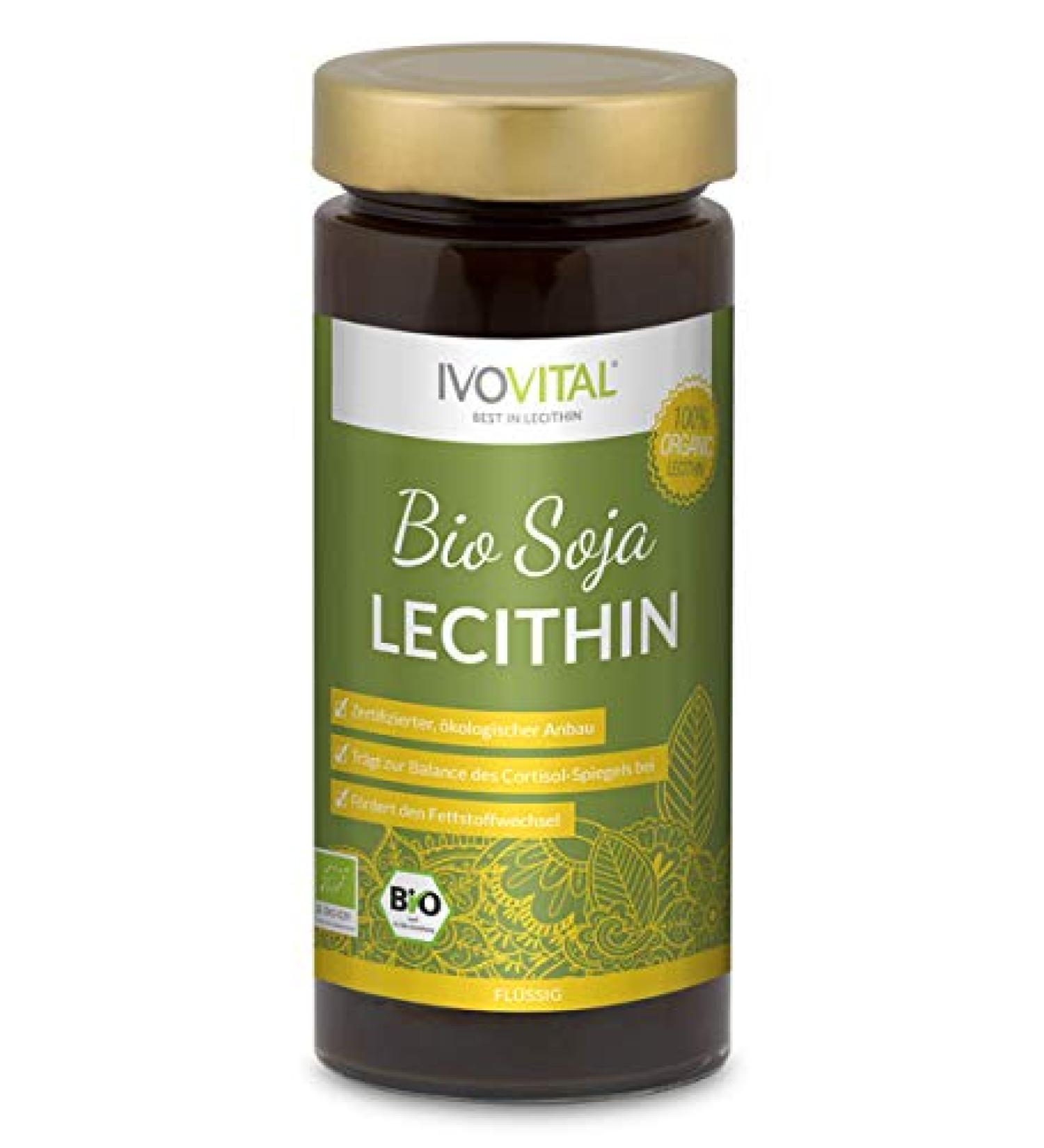 IVOVITAL Organic Soy Lecithin (Ecological Pressing) (275 ml) - Buy Online on GoSupps.com