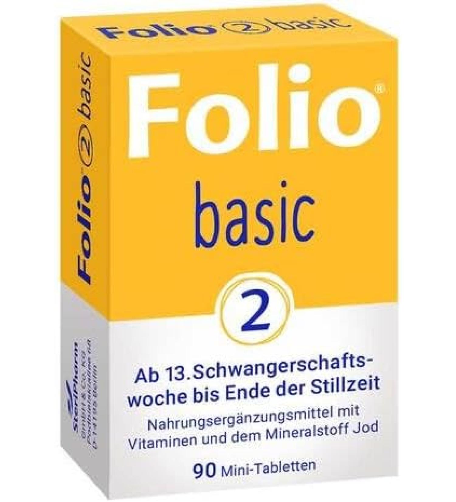 SteriPharm Pharmaceutical Products Folio 2 film-coated tablets 8.6 g 90 pieces (1 pack)