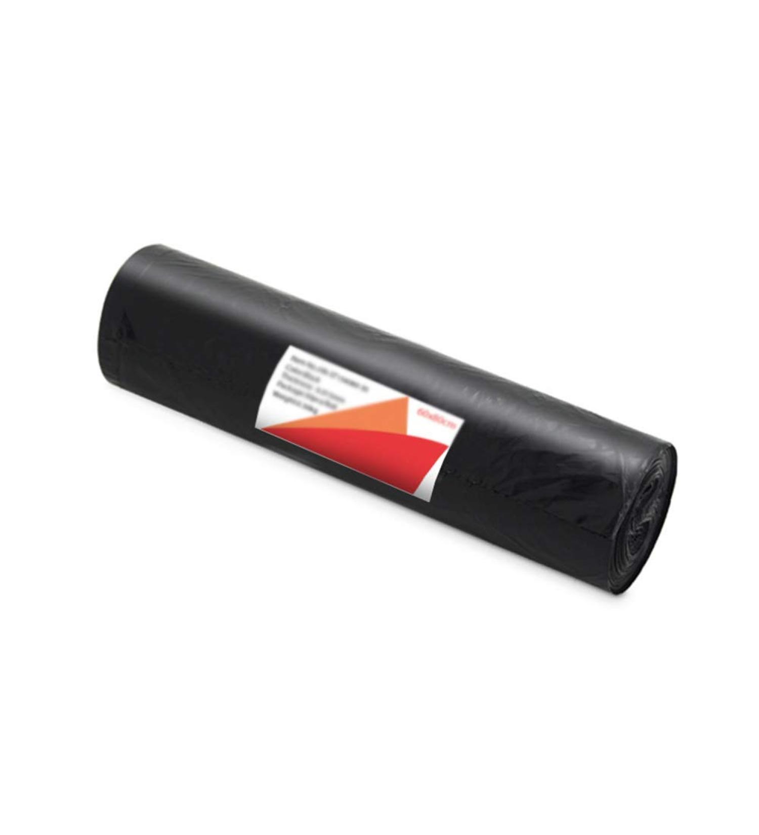 Bin Liners Medium Black Thick Trash Bags Heavy Duty Square Rubbish Bags for Household and Commercial Use Environmentally Friendly 30 Pieces 60X80cm Black 8 roll - Buy Online on GoSupps.com