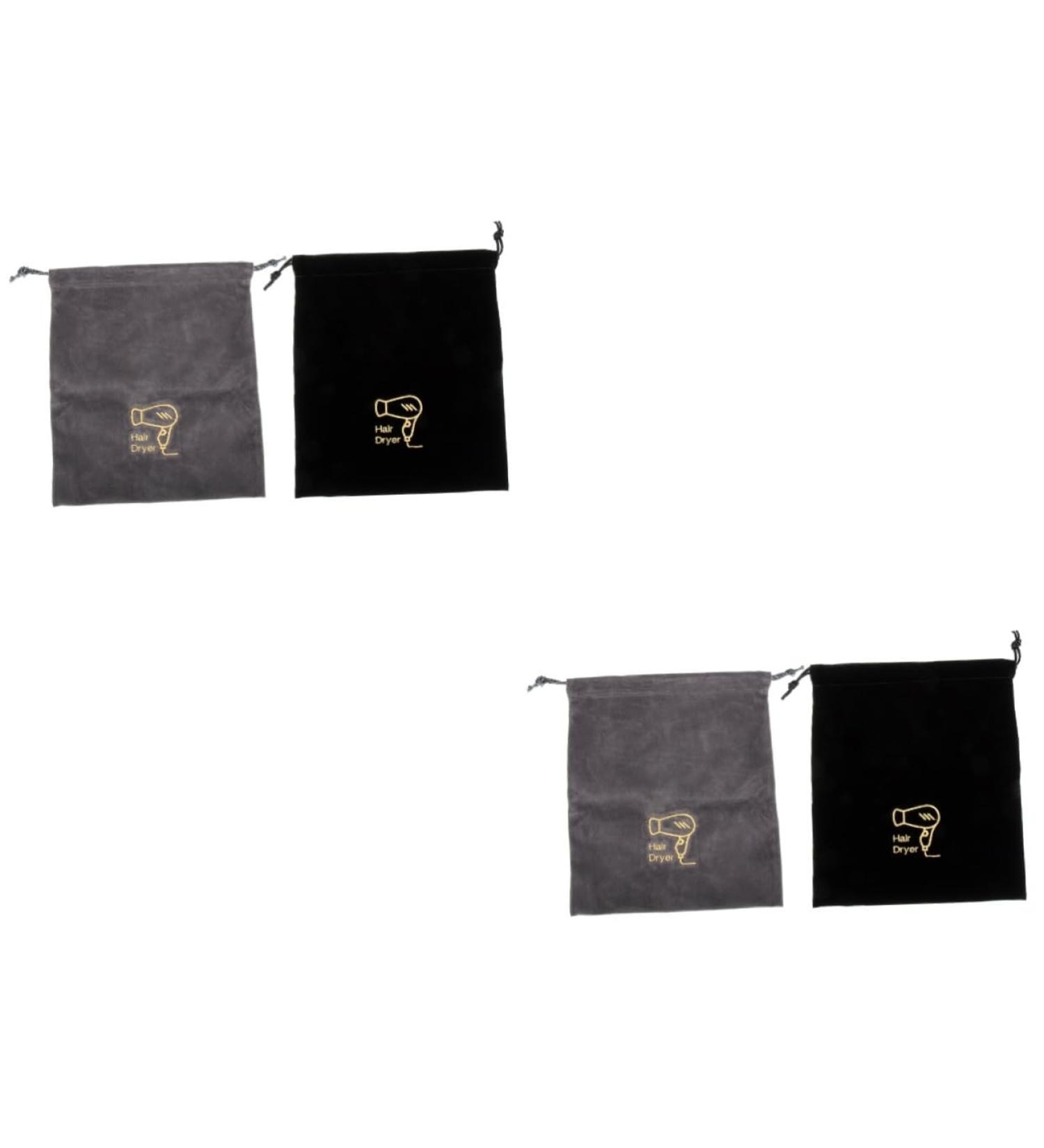 MAGICLULU Drawstring Toiletry Bag 4 Pcs Hair Dryer Bag Travel Hair Dryer s Safe Hair Dryer Pouch Toiletries - Buy Online on GoSupps.com