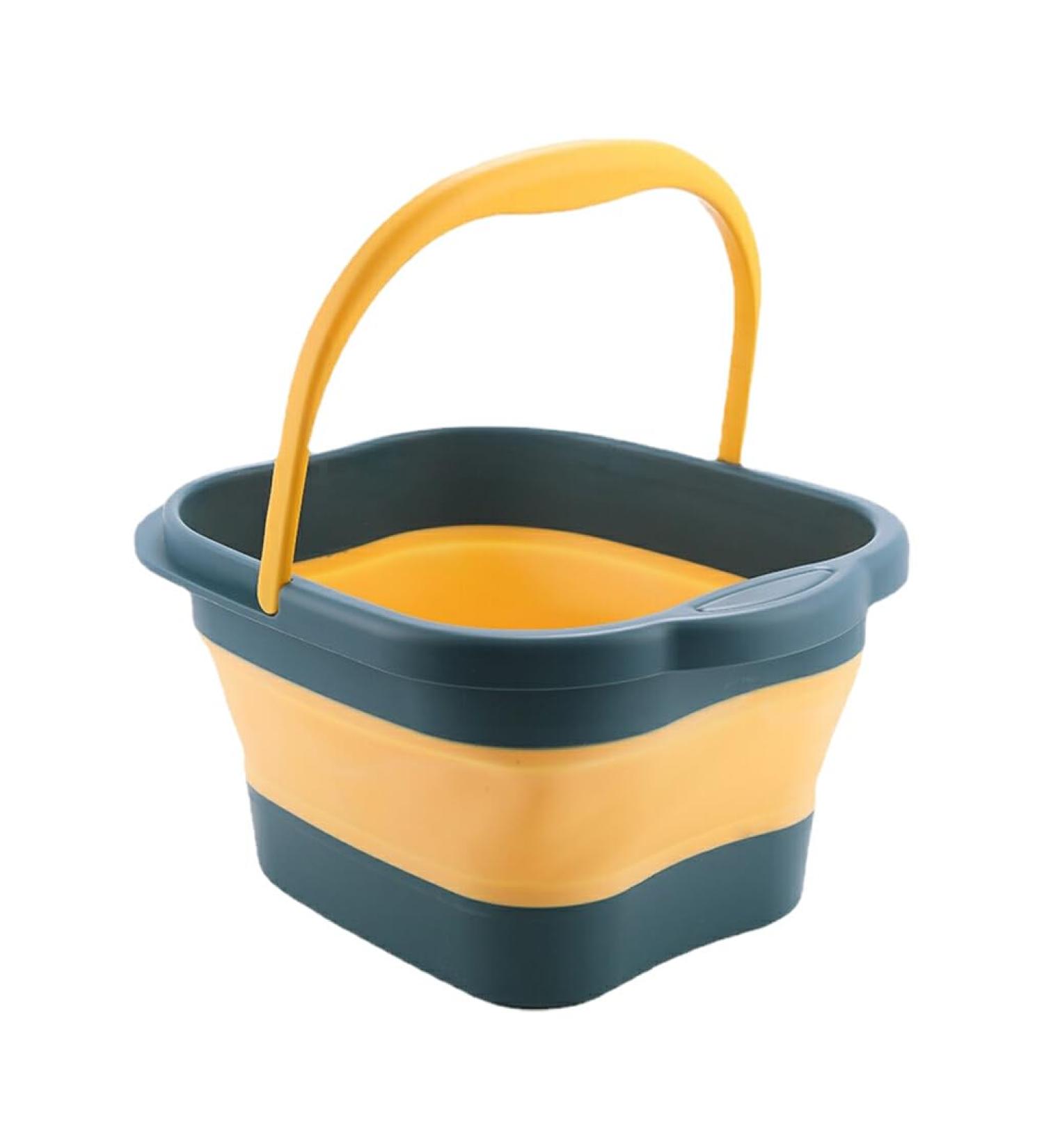 Lmoikesz Collapsible Foot Bath Pool - Multifunctional Foldable TPE Bucket for Soothing Relaxation | International Shipping - Buy Online on GoSupps.com