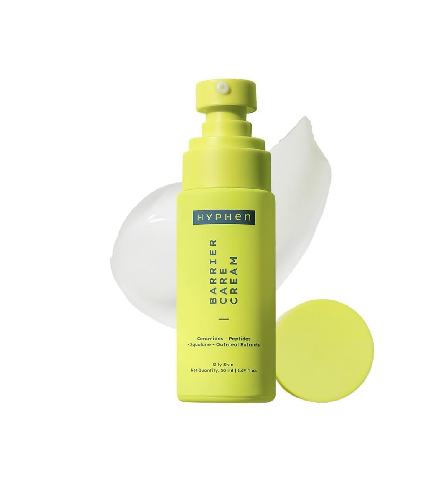 Hy_phen Barrier Care Face Cream - Peptides & Ceramides Moisturizer for Normal & Dry Skin | Deep Hydration for Men & Women | 50ml - Buy Online on GoSupps.com