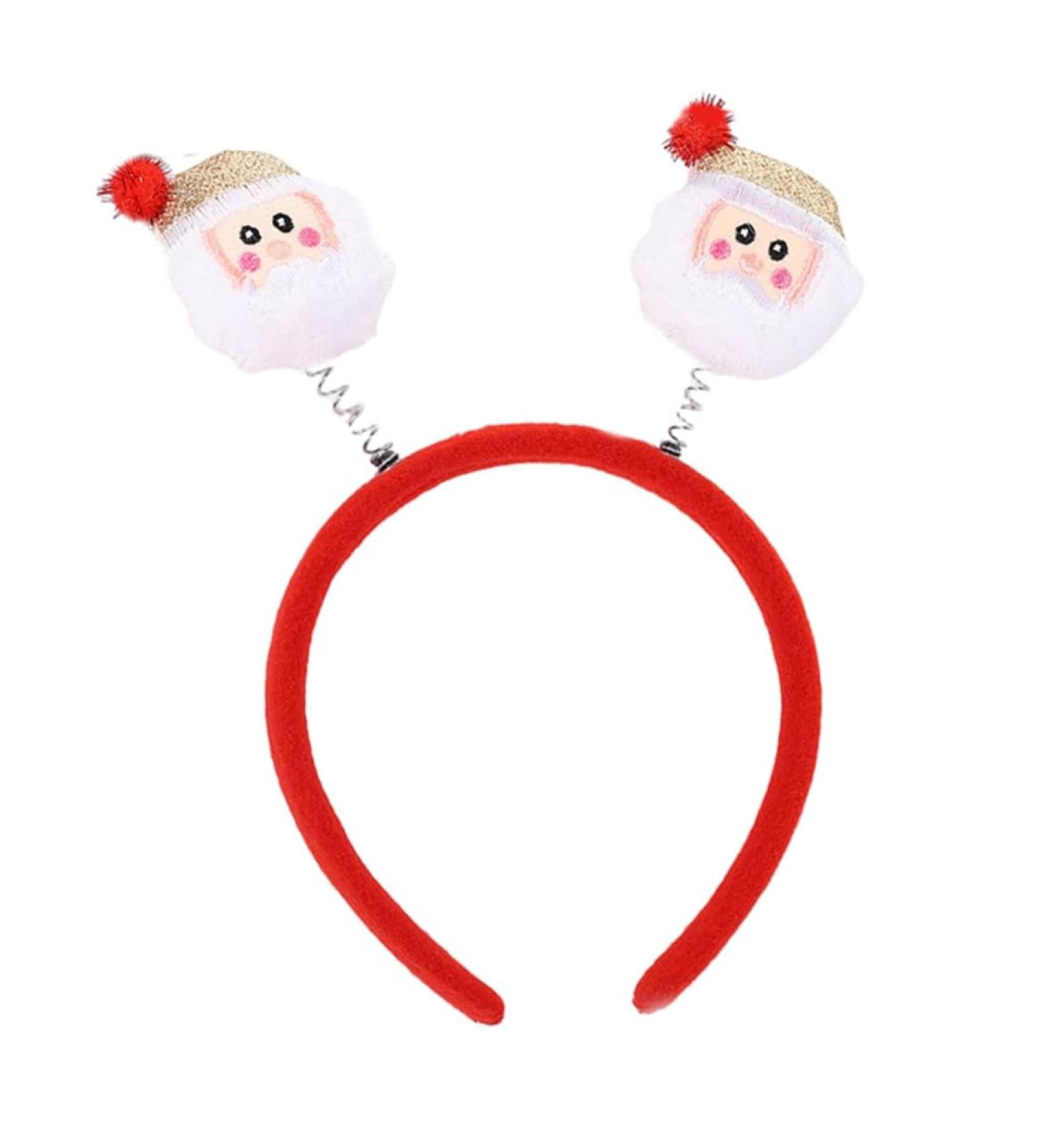 xbiez Eye Catching LED Headbands for Christmas Be the Life of the Celebration (One Size Springy Santa Hat & Christmas Tree Designs) Santa Claus - Buy Online on GoSupps.com