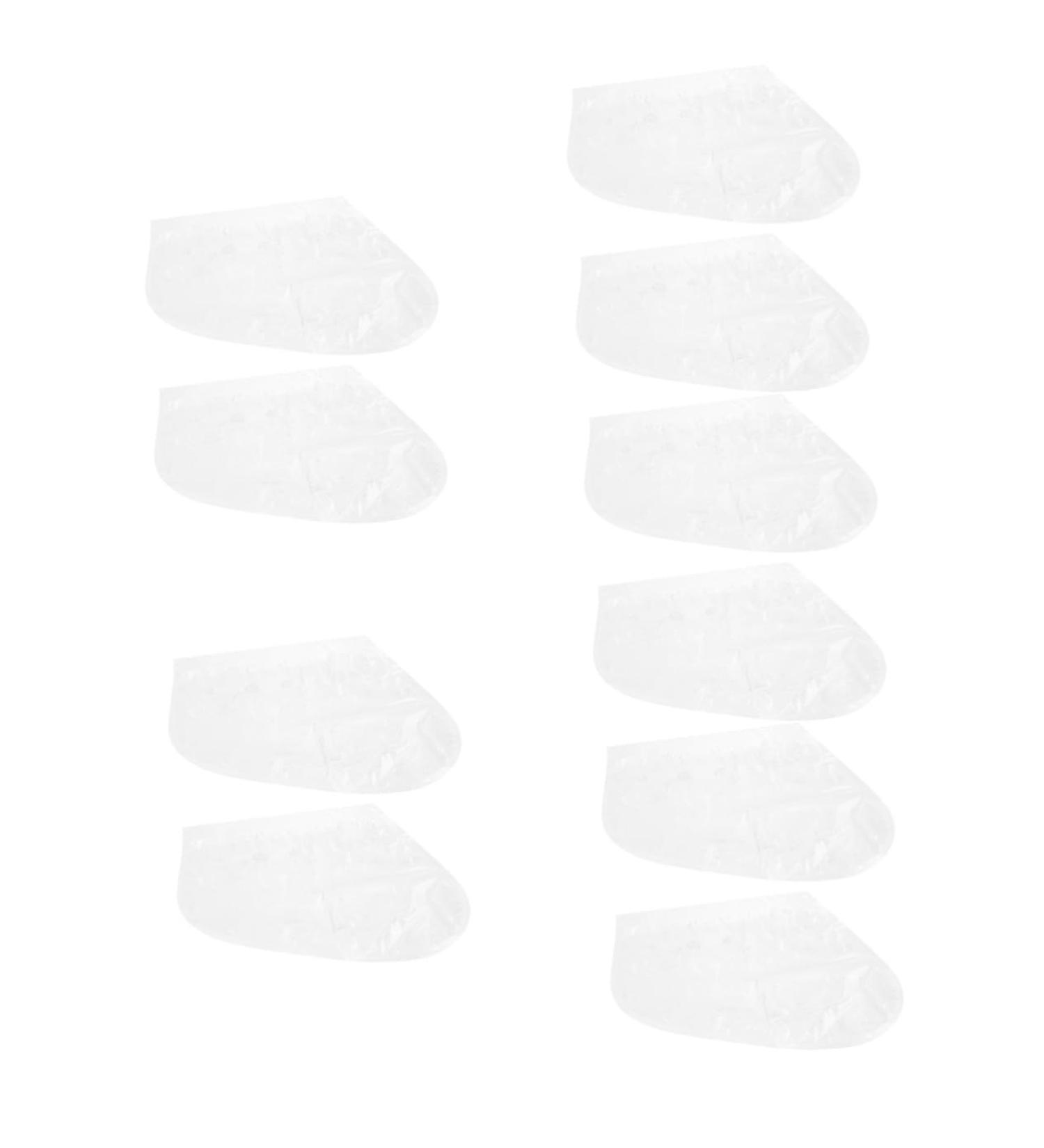 Healeved 10 Pairs Footsticker Foot Mask Feet Skin Peeling Masks Cracked Heel Socks Feet Calluses Remover Foot Callus Removers Foot Callus Masks Foot Peel Masks Accessories Abs White Nourish - Buy Online on GoSupps.com