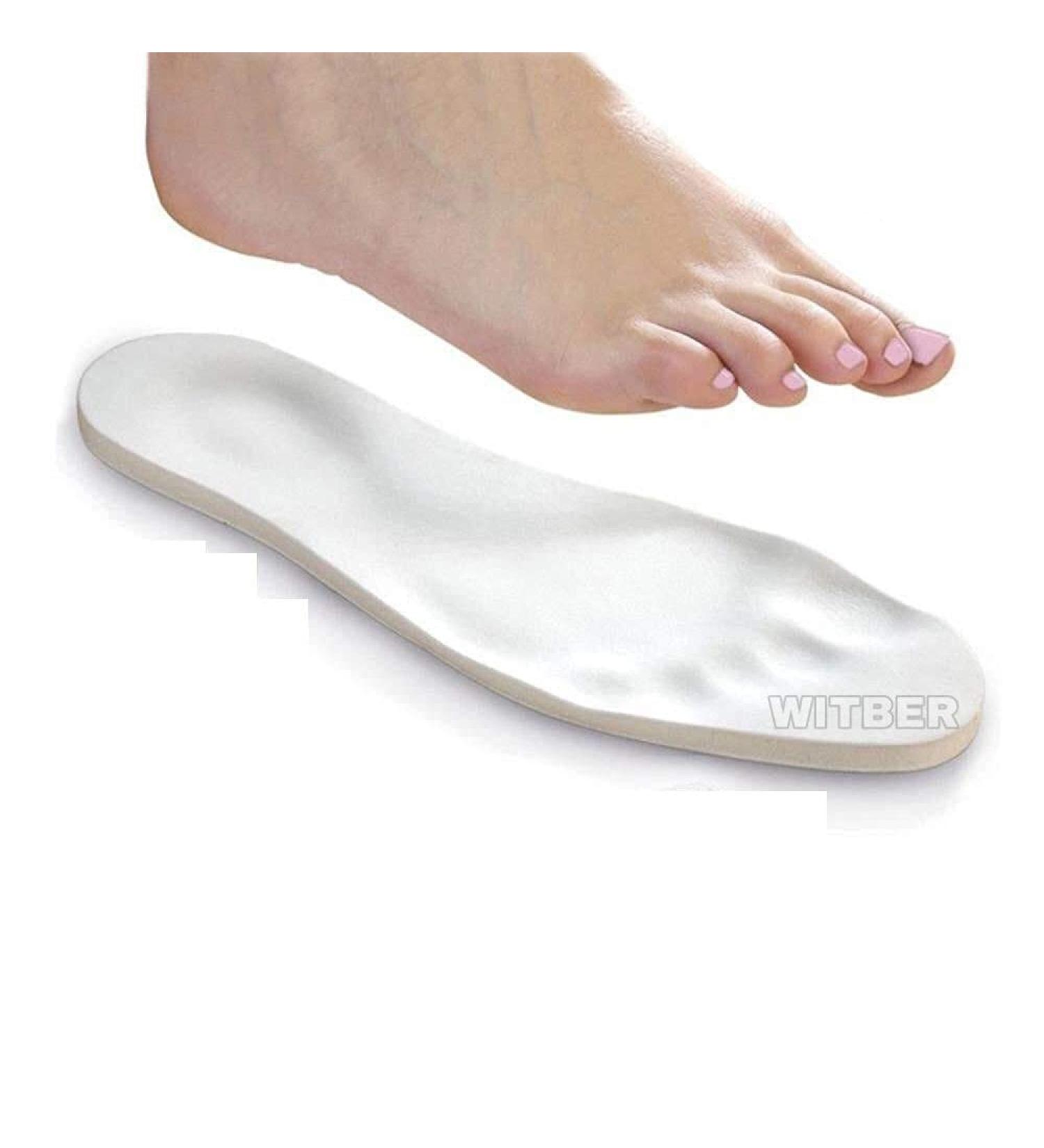 2 Pairs Memory Foam Insoles - Unisex Comfort Shoe Cushions for Heel Shock | International Shipping - Buy Online on GoSupps.com