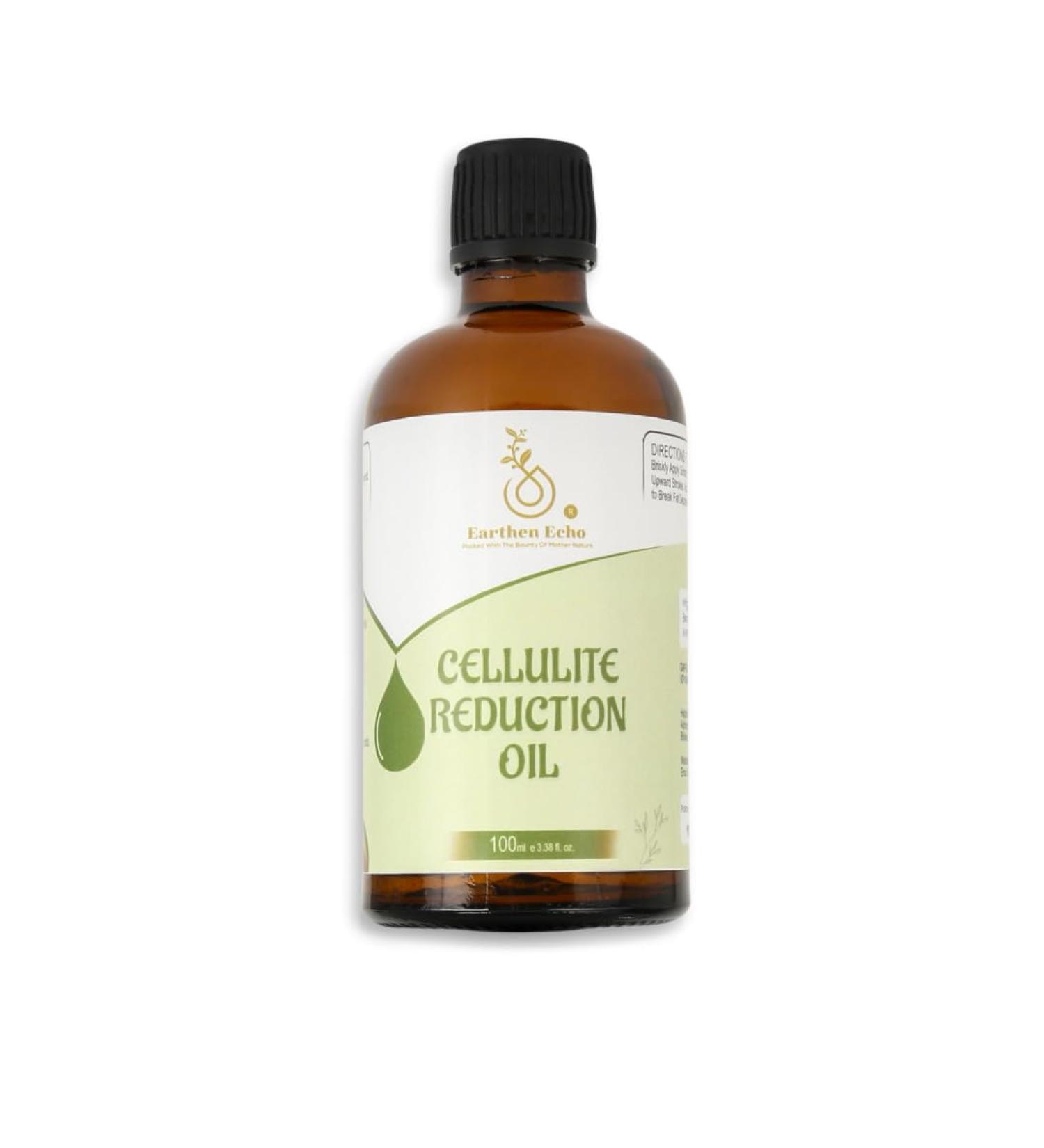 Cellulite Reduction Oil | Natural Firming & Toning Essential Oil for Men & Women | Improve Skin Texture & Elasticity | Anti-Cellulite Massage Oil - 100ml - Buy Online on GoSupps.com