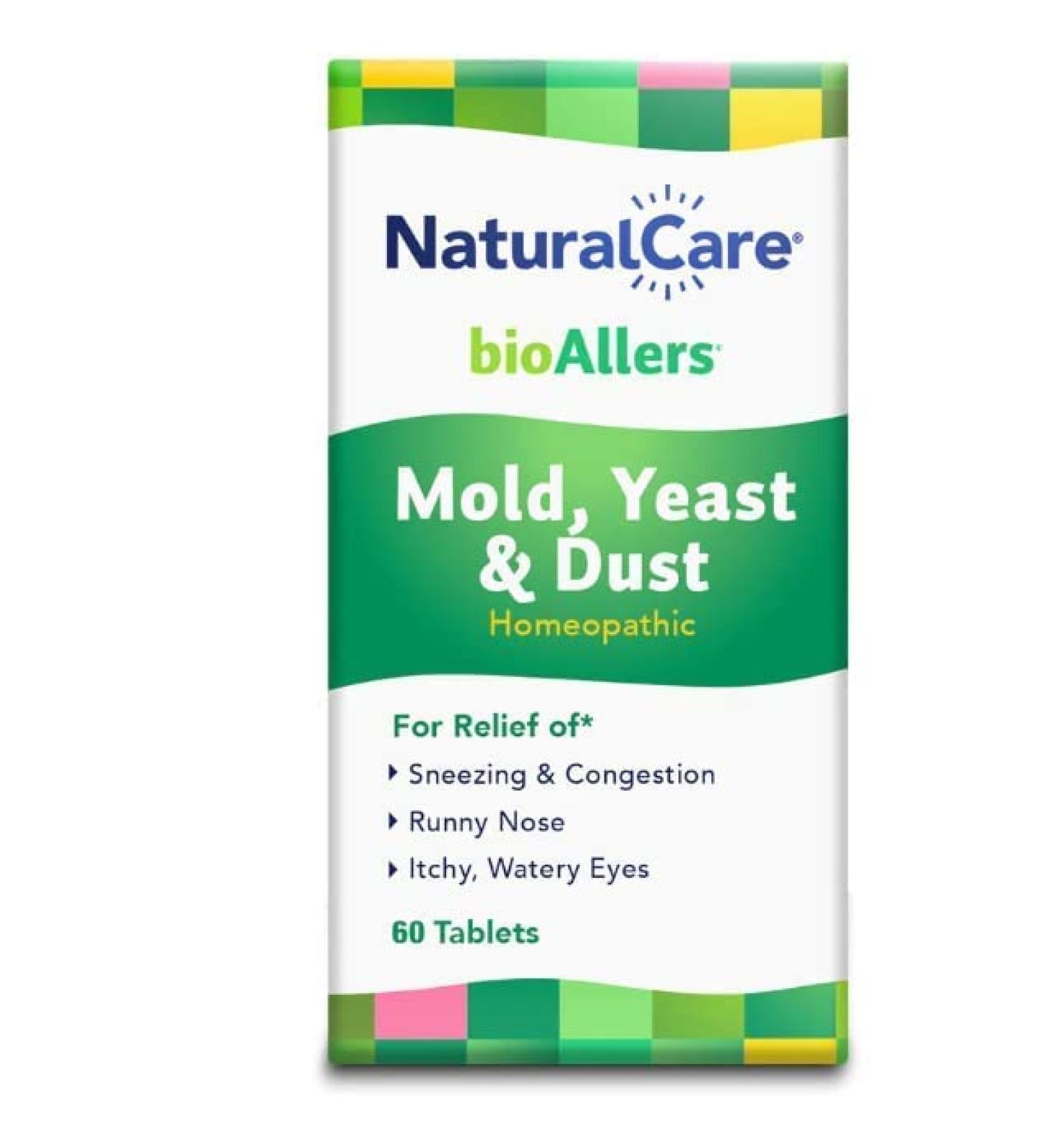 NatraBio BioAllers Indoor Allergy Relief - 60 Tablets | Natural Allergy Treatment - Buy Online on GoSupps.com