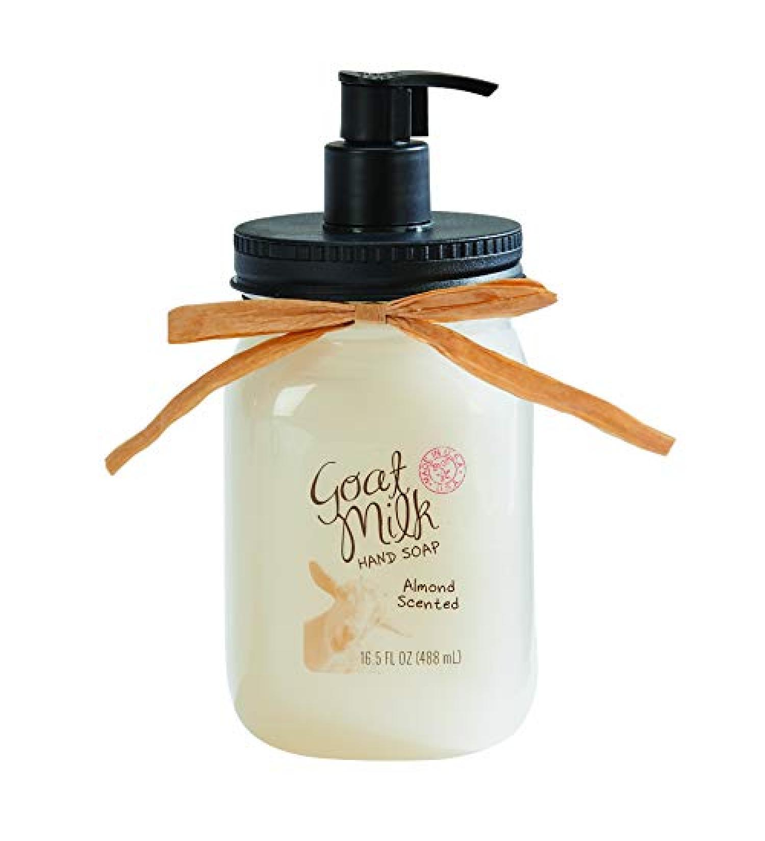 Almond Scented Goat Milk Hand Soap