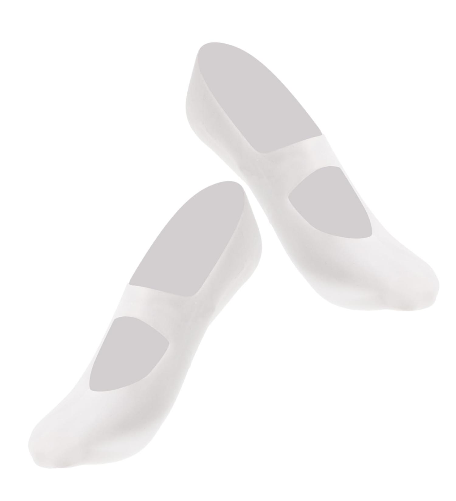 Beatifufu 1 Pair Beach Socks Silicone Moisturizing Socks Dance Socks Plantar Cracked Heel Socks Ballet Socks Silicone Arch Tendon Socks White Waterproof Socks Men and Women Absorb Sweat - Buy Online on GoSupps.com