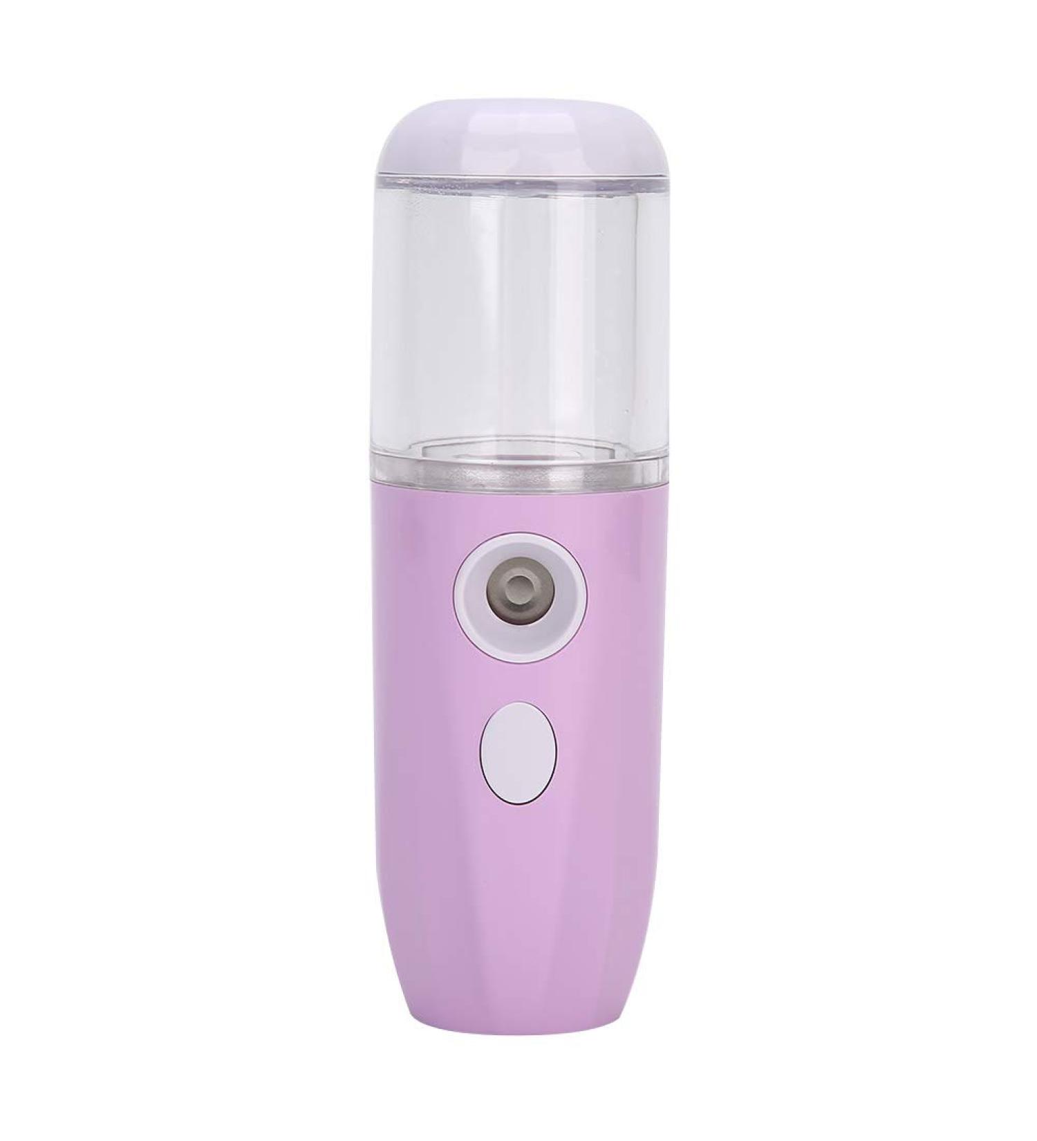 Qukaim Moisturizing Mist Sprayer USB Charging Face Moisturizing Spray Portable Nanometer Mist Sprayer 26ml Light Purple - Buy Online on GoSupps.com