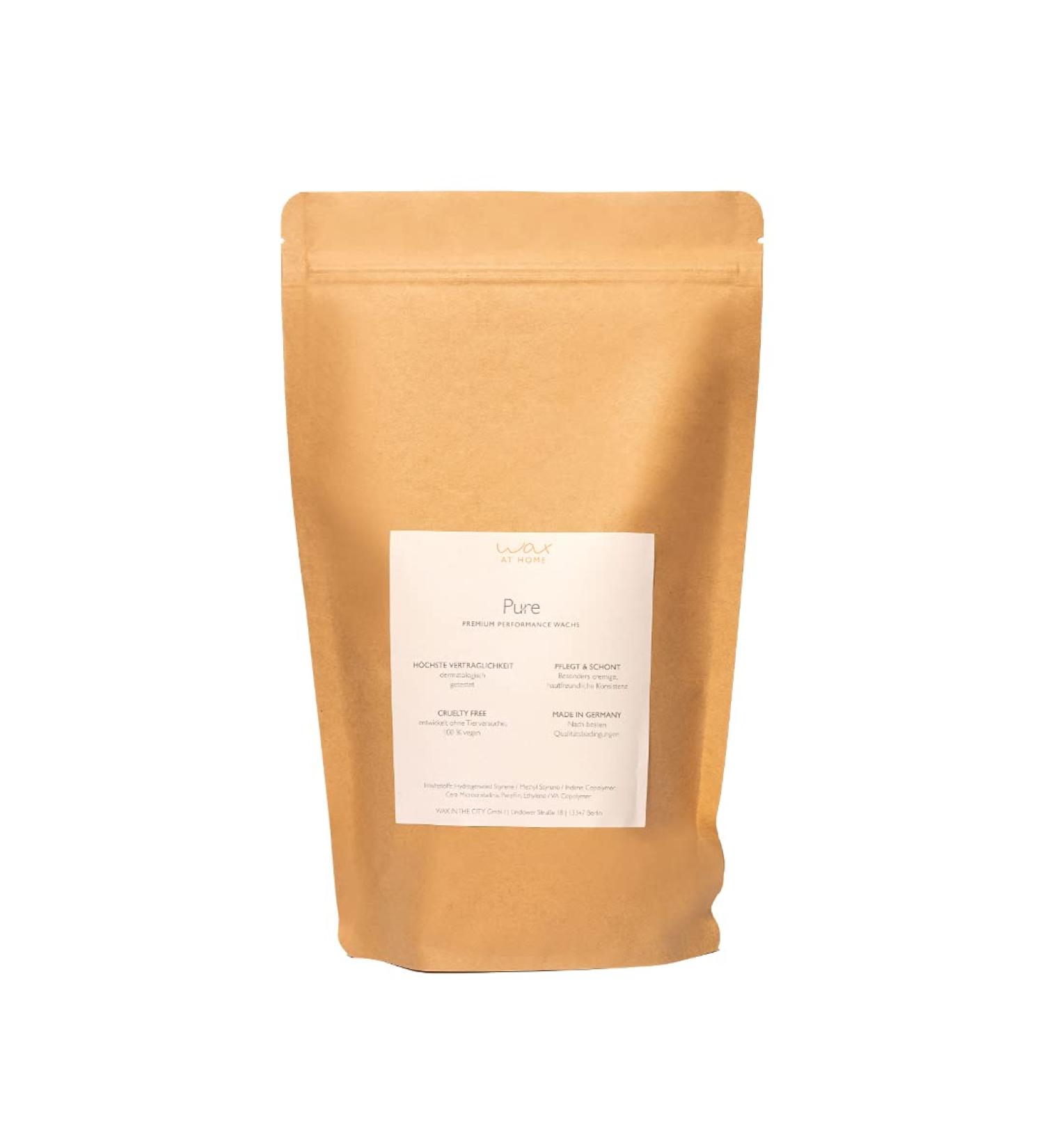 Pure Performance Wax in the City 500g - Vegan Waxing Pearls for Professional Hair Removal | Skin-Compatible for Face Body & Intimate Areas - Buy Online on GoSupps.com