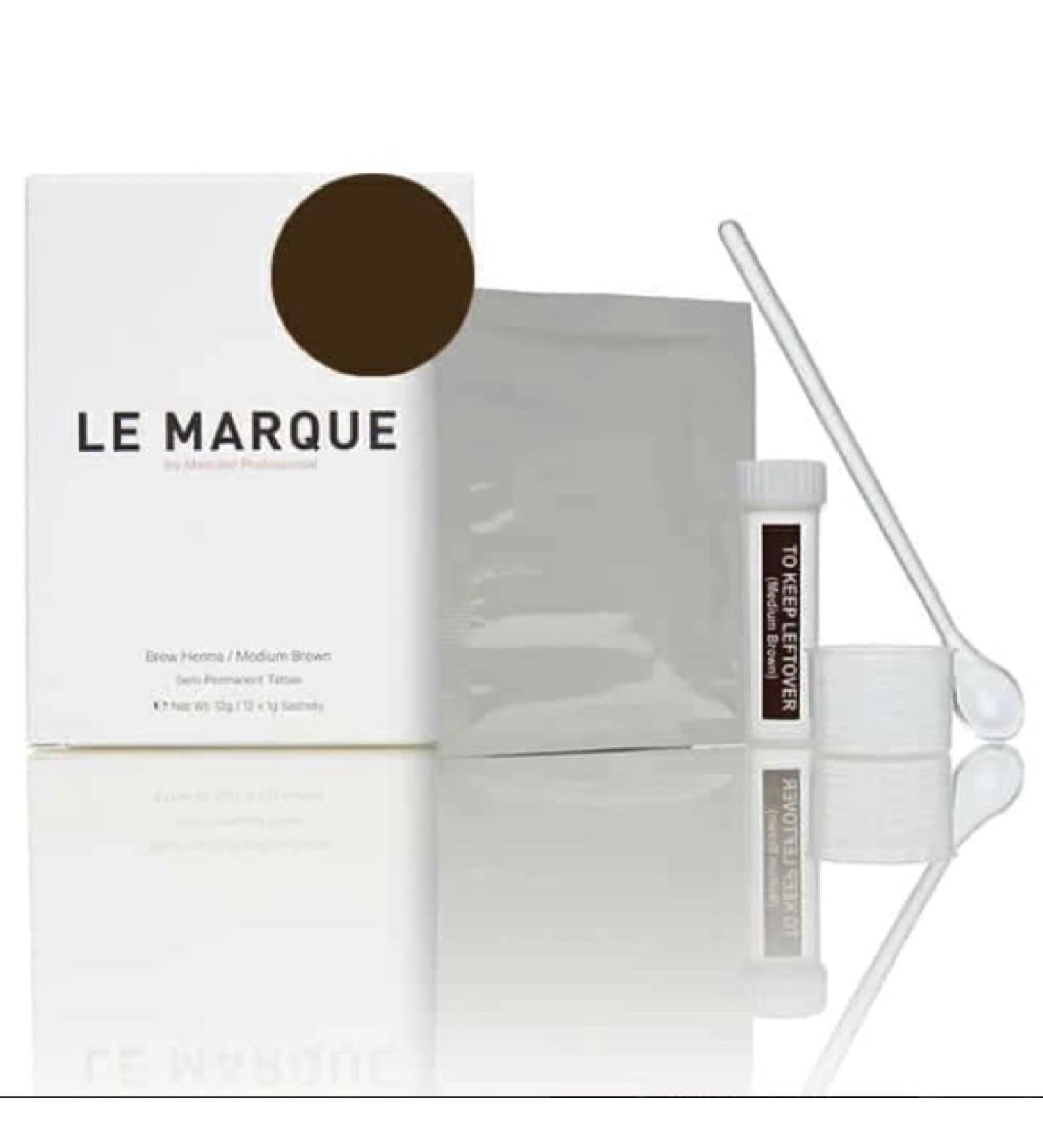 Le Marque Henna Dark Brown 12 ct