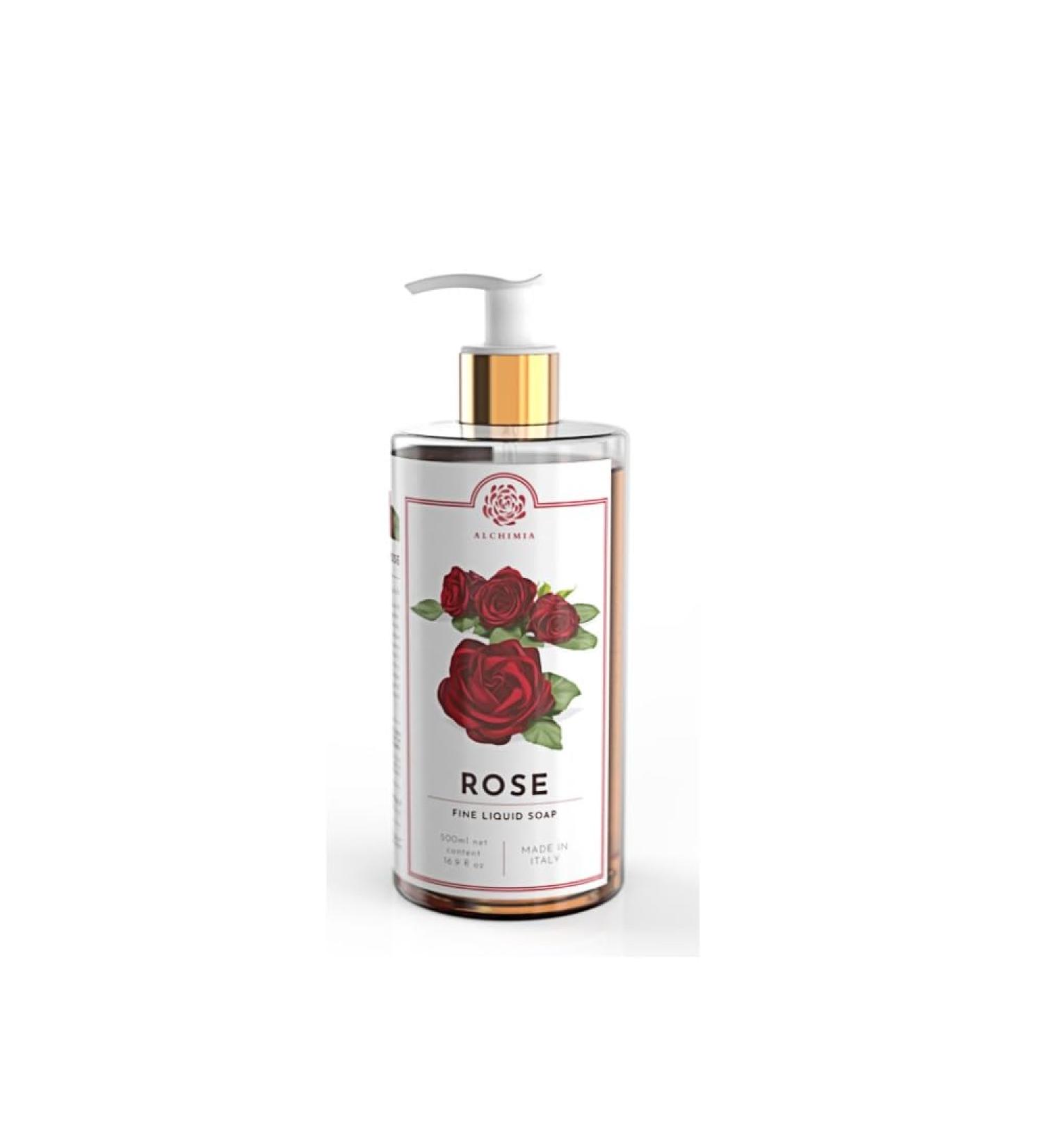 Alchimia Fine Liquid Soap 16.9 fl oz / 500ml - Rose