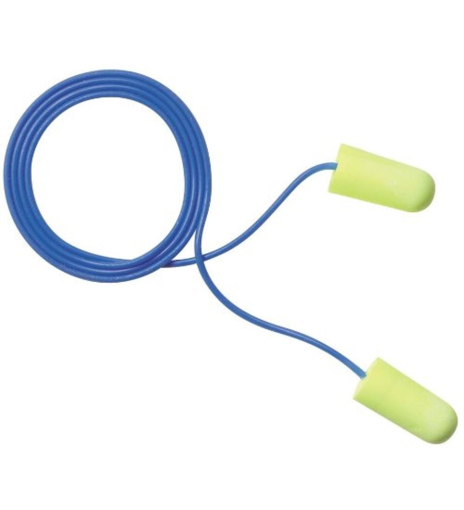 MMM3111250 - EARsoft Yellow Neon Soft Foam Earplugs