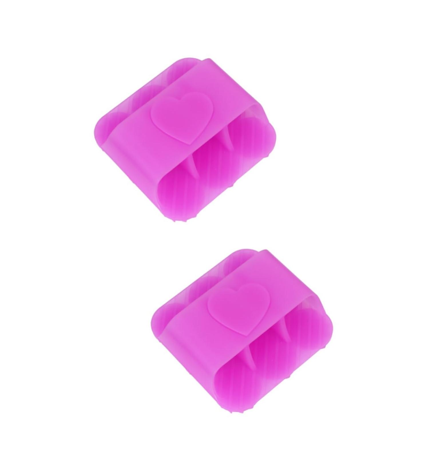 Buy Healvian 2pcs Bath Cleaning Brush Set - Purple Tub Scrubber & Massage Brush for Ultimate Relaxation - Buy Online on GoSupps.com