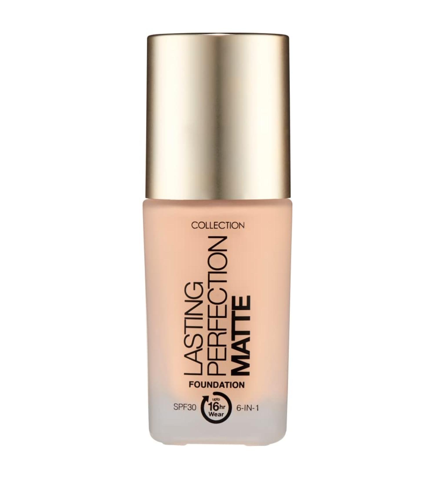 Collection Lasting Perfection Matte Foundation - Full Coverage 27ml in Buttermilk - Buy Online on GoSupps.com