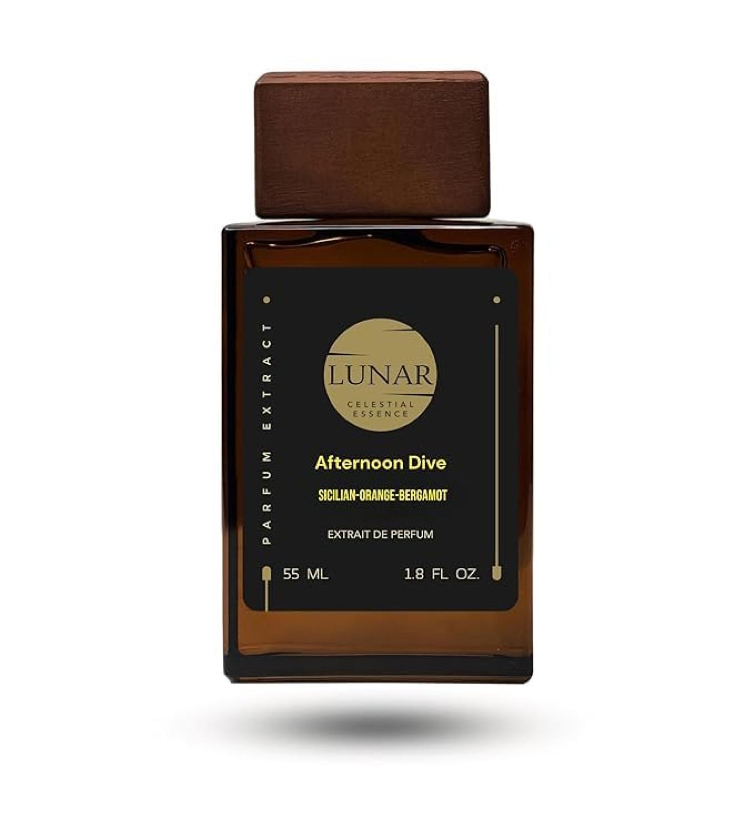 Afternoon Dive: Unisex Fragrance Inspired by Afternoon Swim | Long-Lasting Concentrated Eau de Parfum for Men and Women | Niche Cologne | Luxury Perfume (55ml)