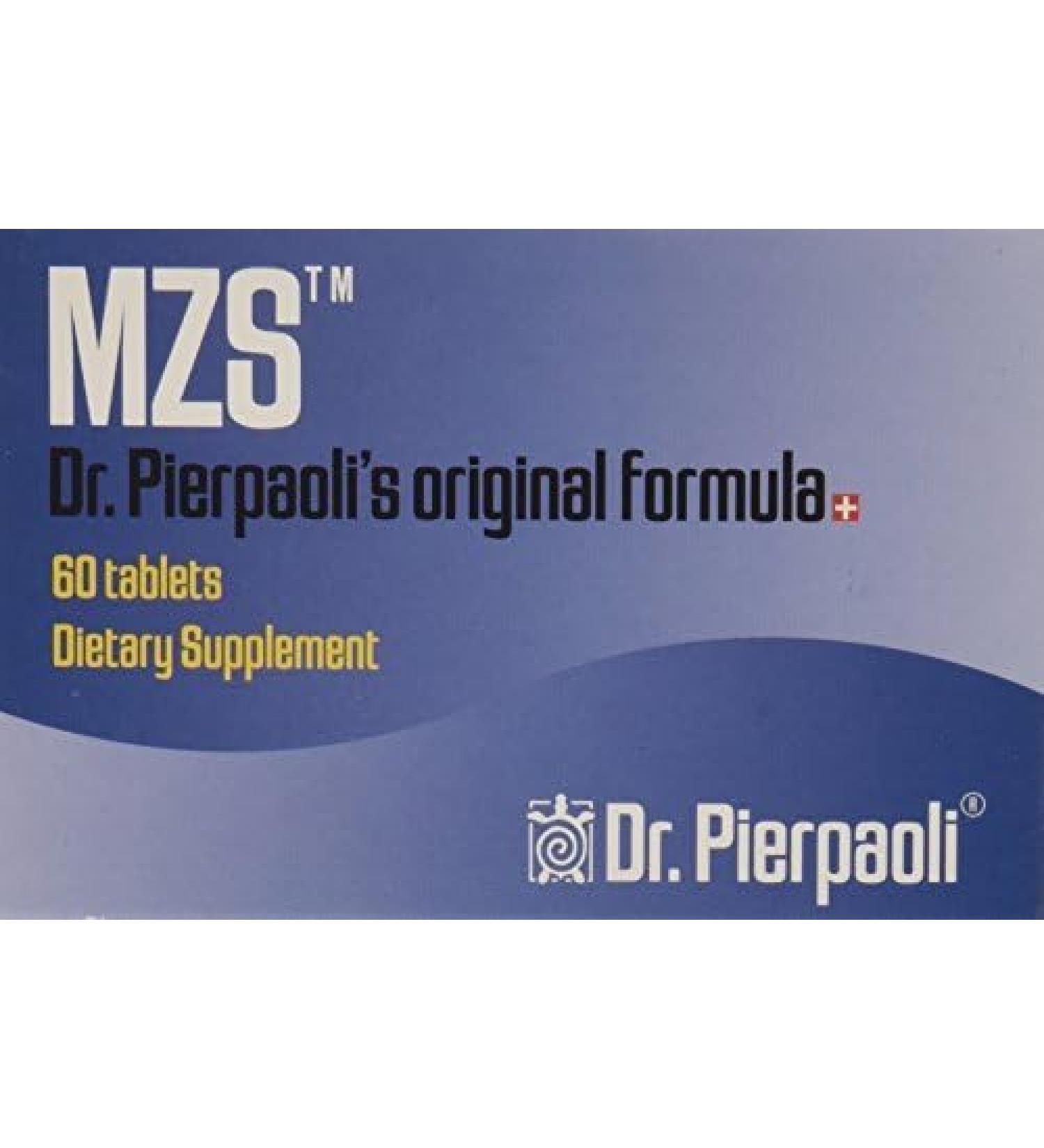 MZS Melatonin Dr.Pierpaoli's Original Formula, 60 Tablets, 2 Pack, 120 total - Buy Online on GoSupps.com