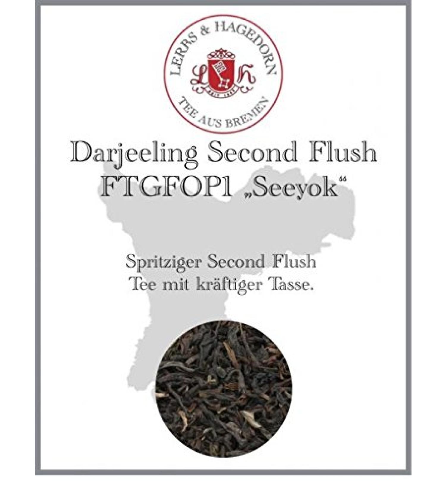  Lerbs & Hagedorn Darjeeling Second Flush FTGFOP1 Seeyok 1 kg - Buy Online on GoSupps.com