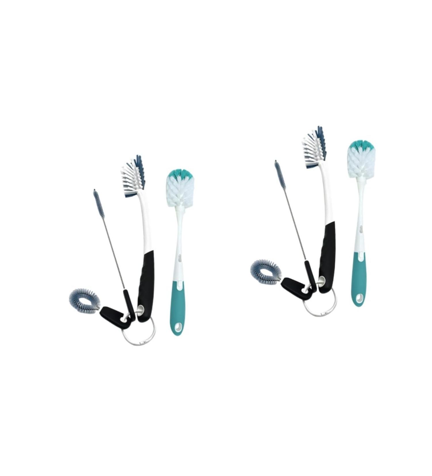 Pretyzoom 2 Sets Cup & Bottle Cleaning Tools - Pacifier & Water Bottle Cleaner Brushes for Effortless Cleaning - Buy Online on GoSupps.com
