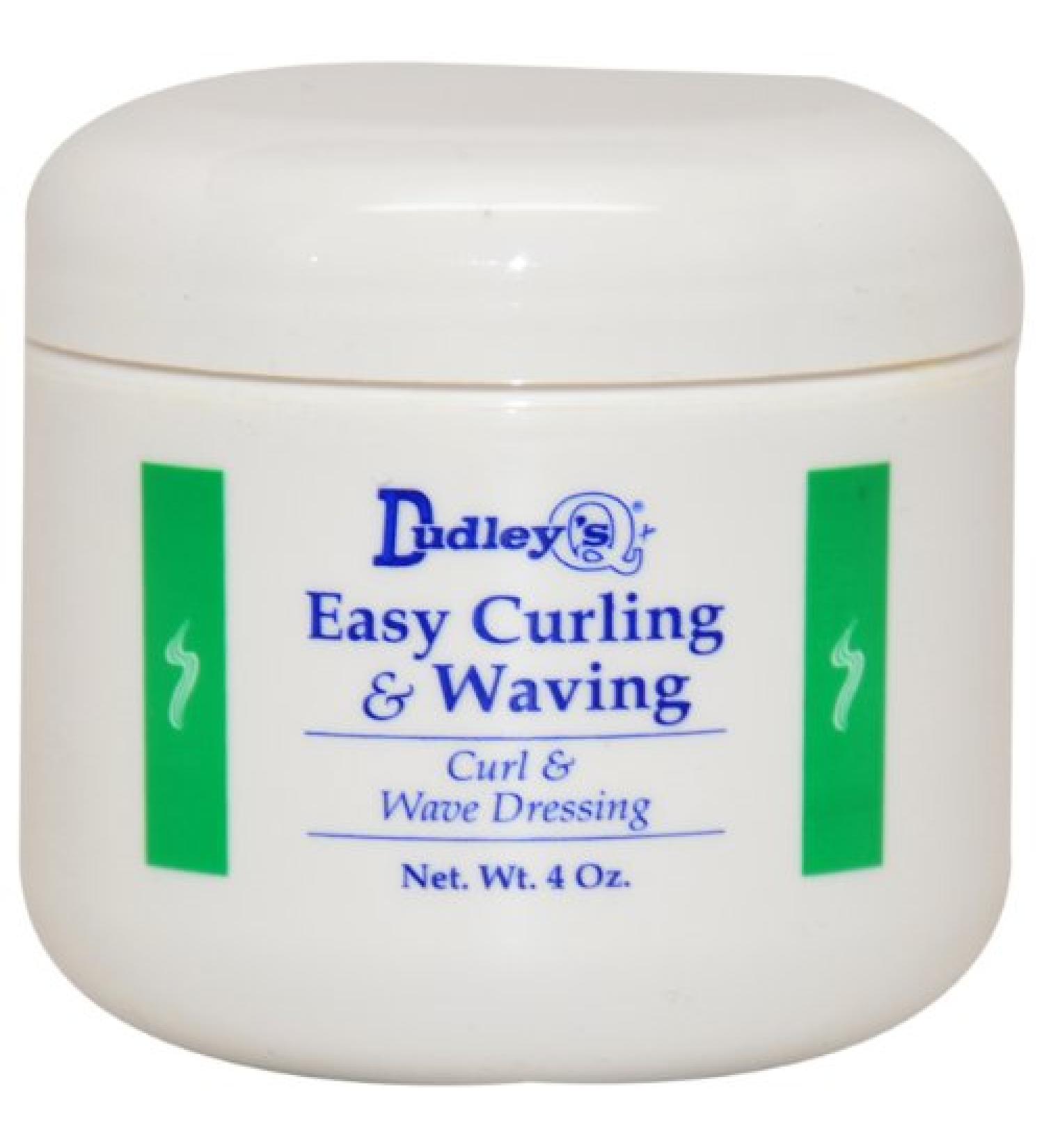 Dudley's Easy Curling & Waving Dressing Wax 4 oz 4 Ounce