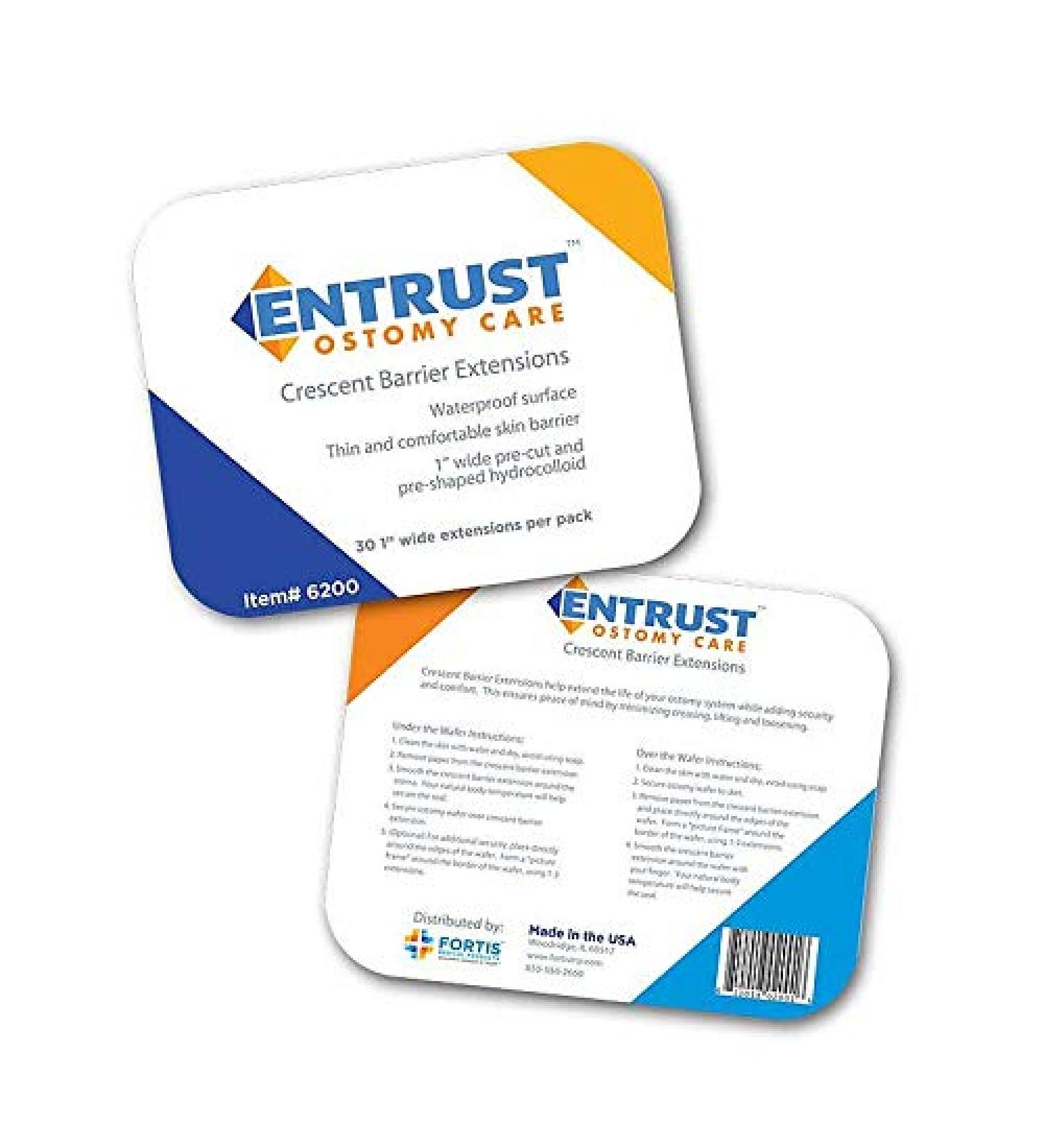 Entrust Crescent Barrier Extensions (Box of 30)