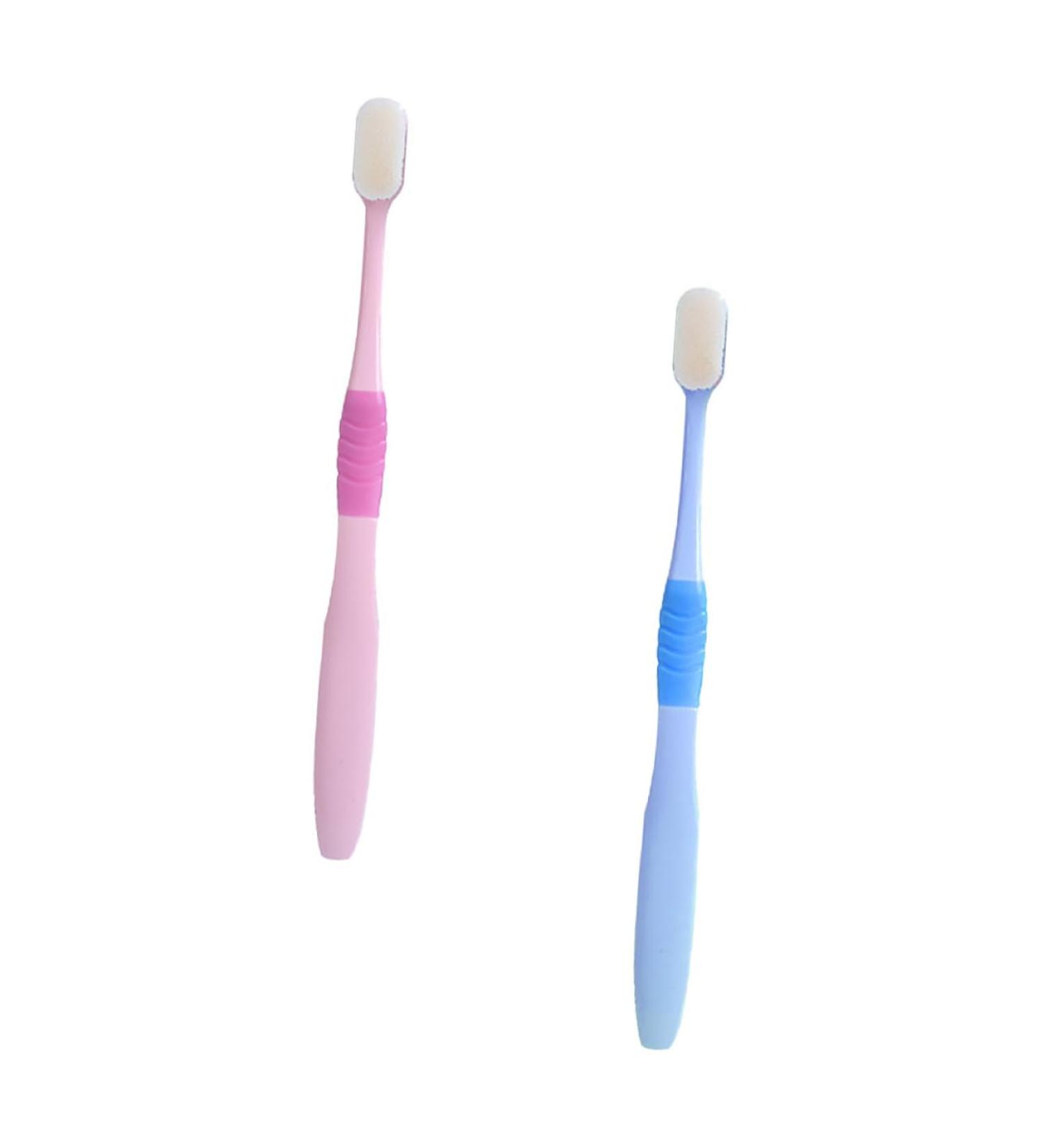 Angoily 2pcs Soft Toothbrush for Pregnant Women - Small Head Gentle Care PP Material - Buy Online on GoSupps.com